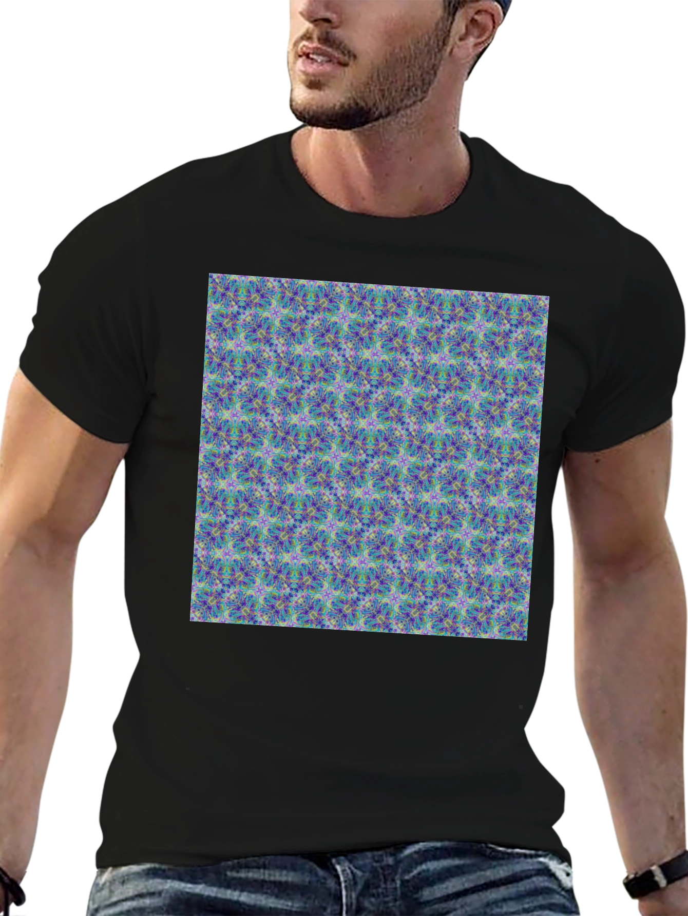 Kaleidoscope Pattern Tee