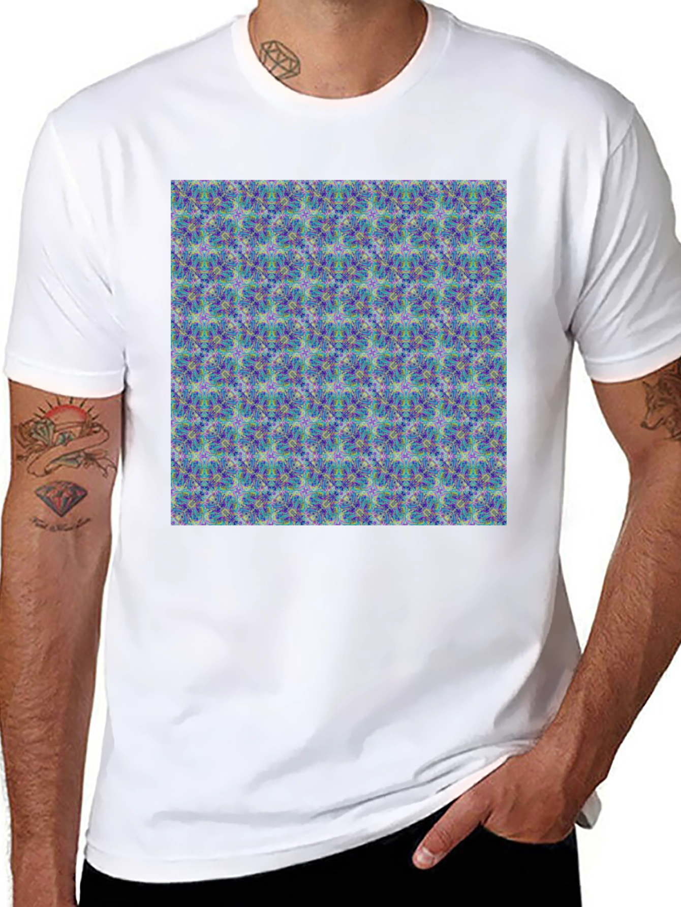Kaleidoscope Pattern Tee