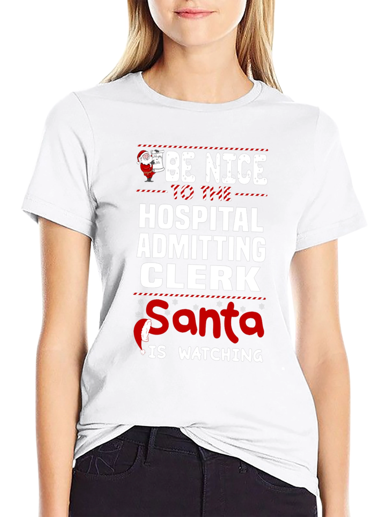 Be Nice to the Hospital Clerk T-Shirt