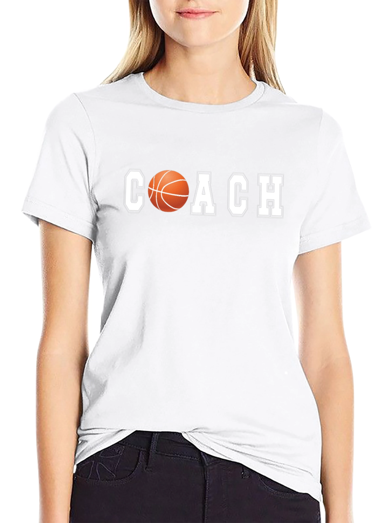 Basketball Coach Graphic T-Shirt