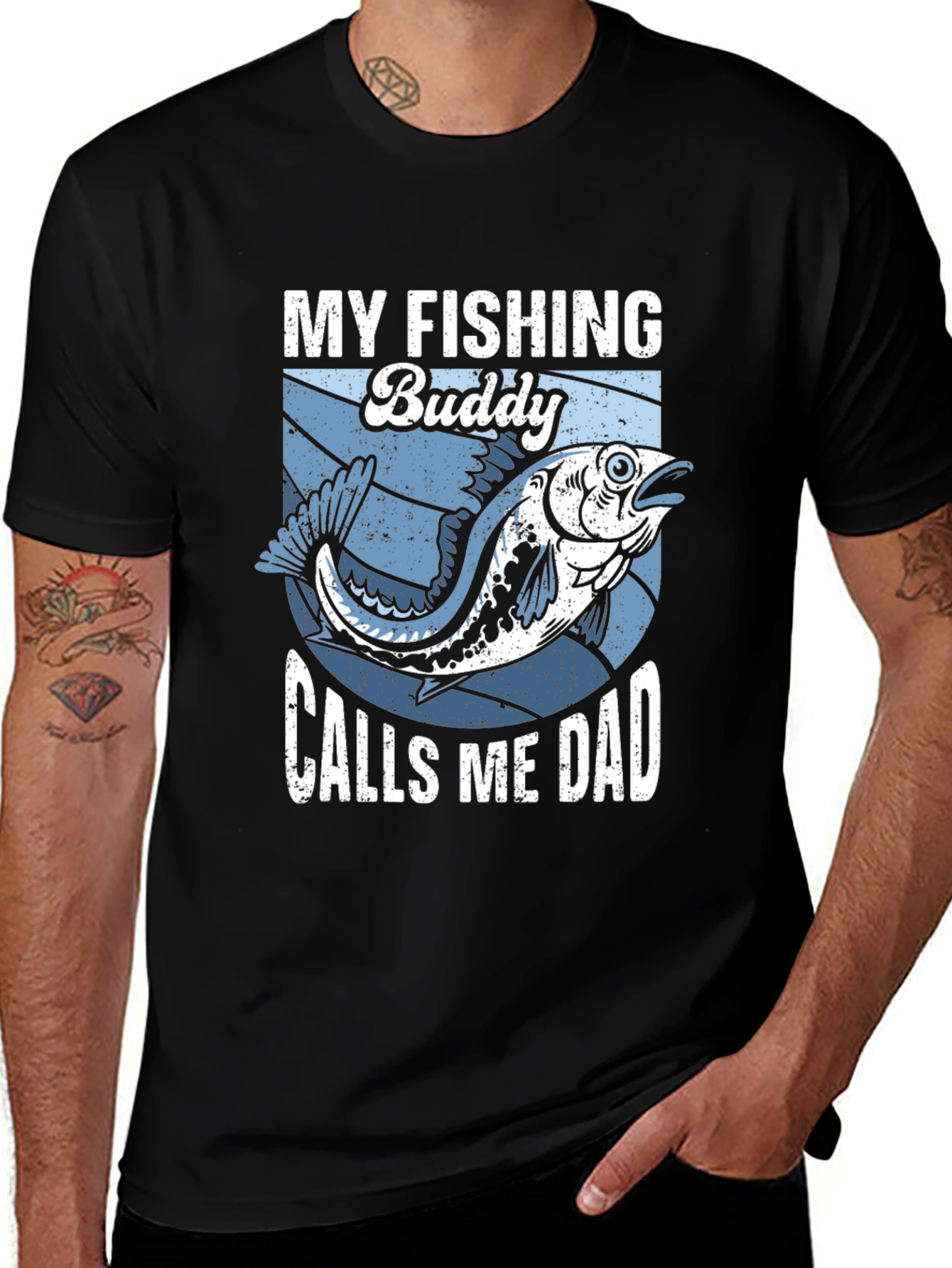 My Fishing Buddy Calls Me Dad T-Shirt