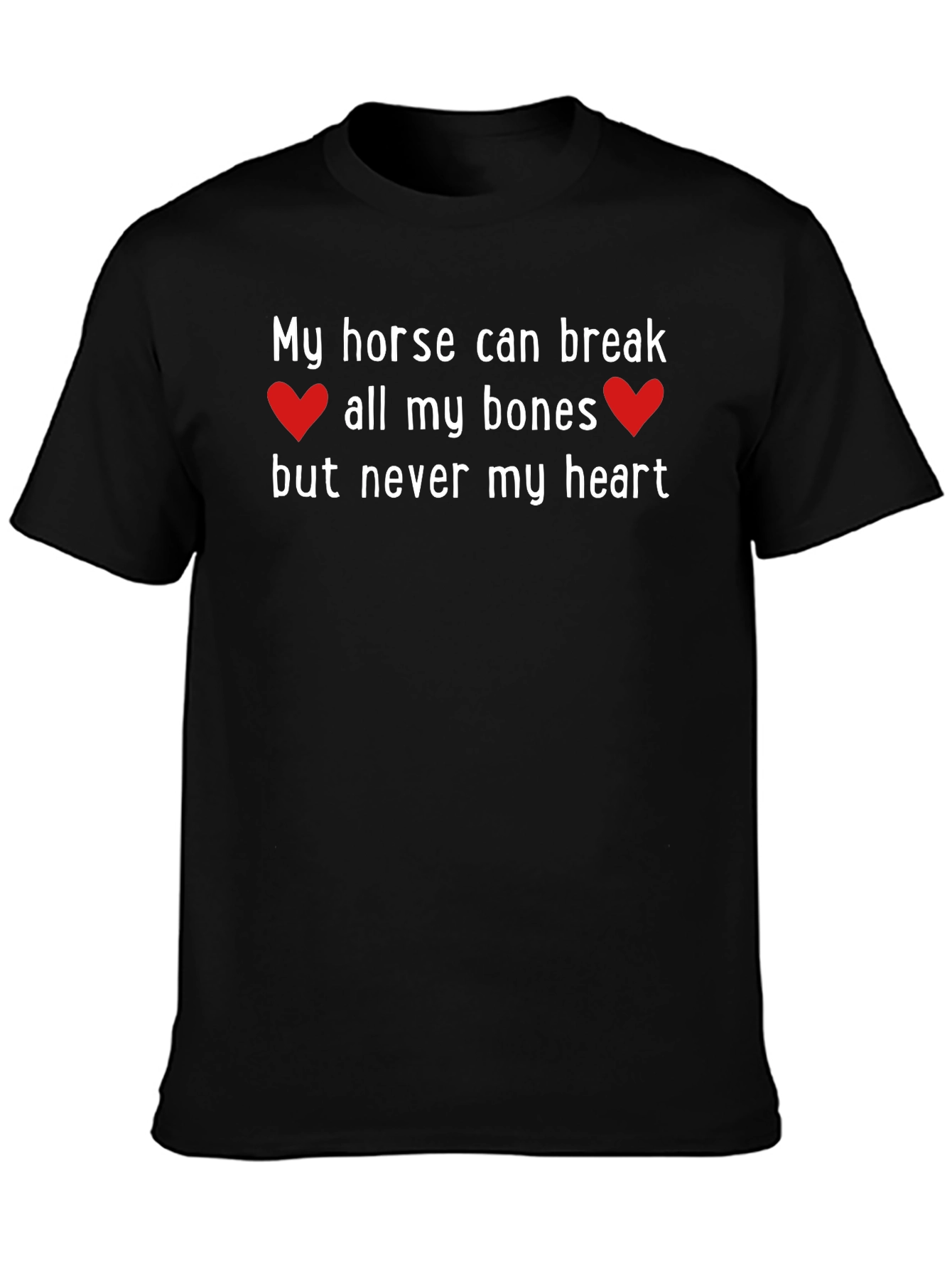 Horse Lover T-Shirt: My Horse My Heart