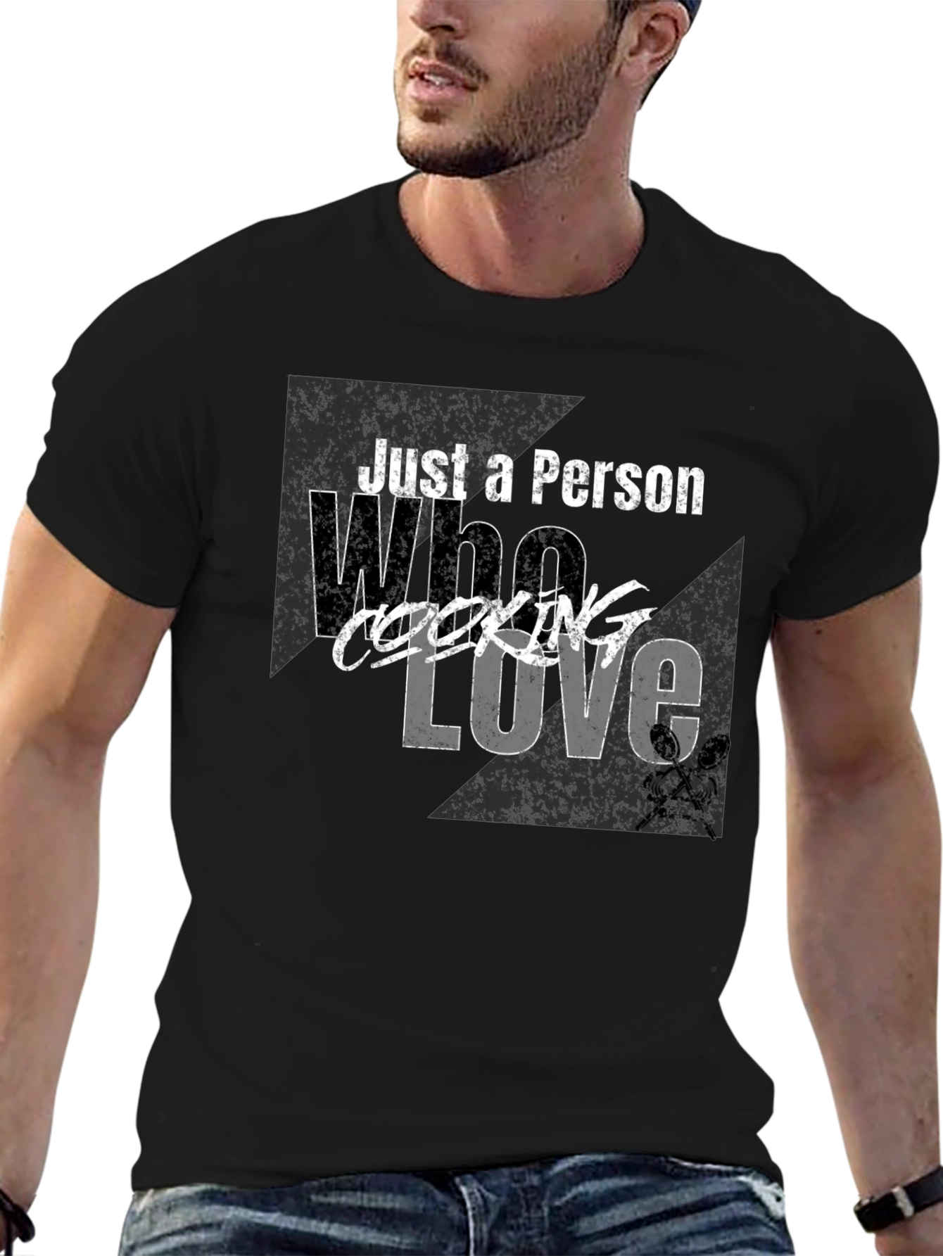 Just A Person Who Loves Cooking T-Shirt
