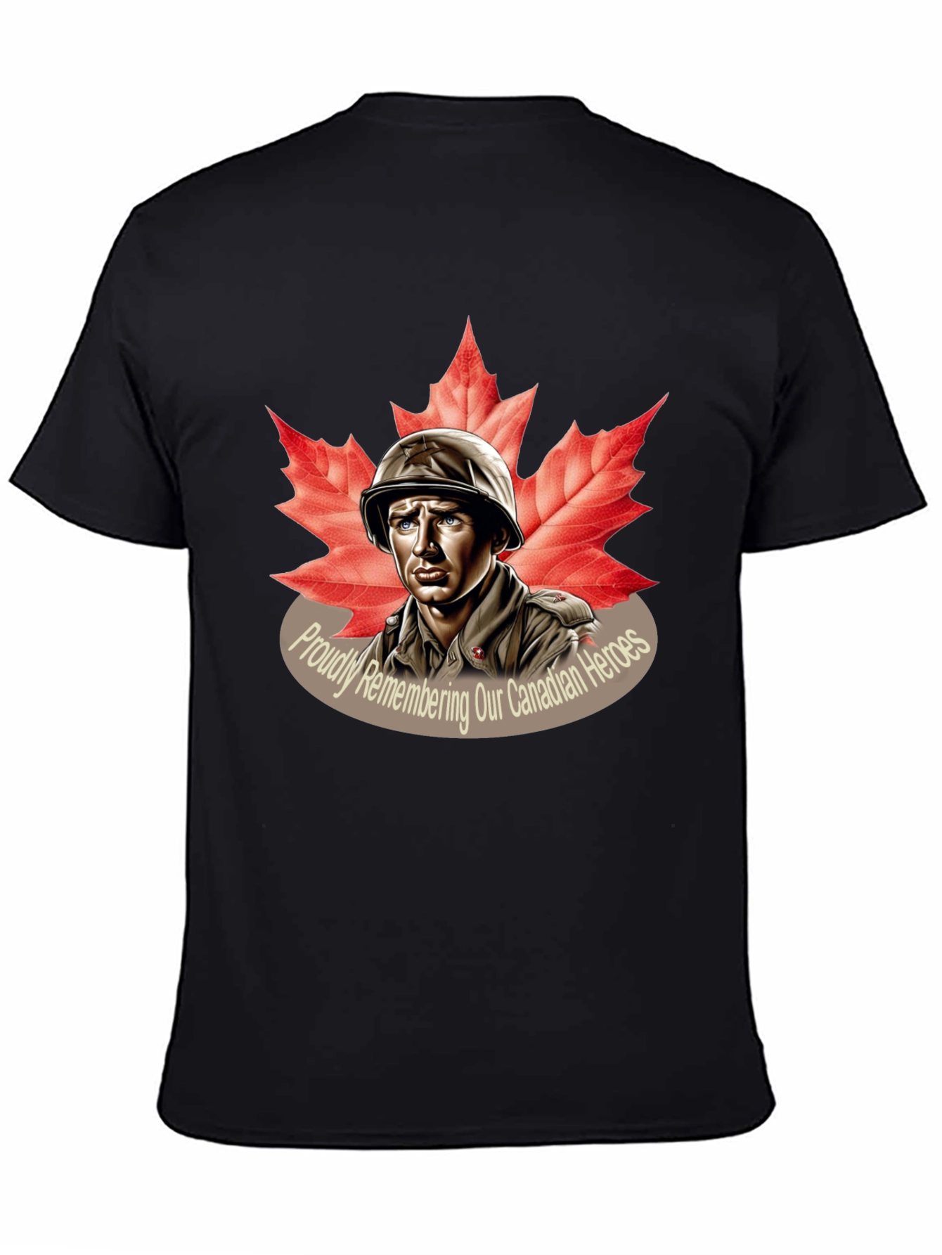 Canadian Heroes Remembrance T-Shirt