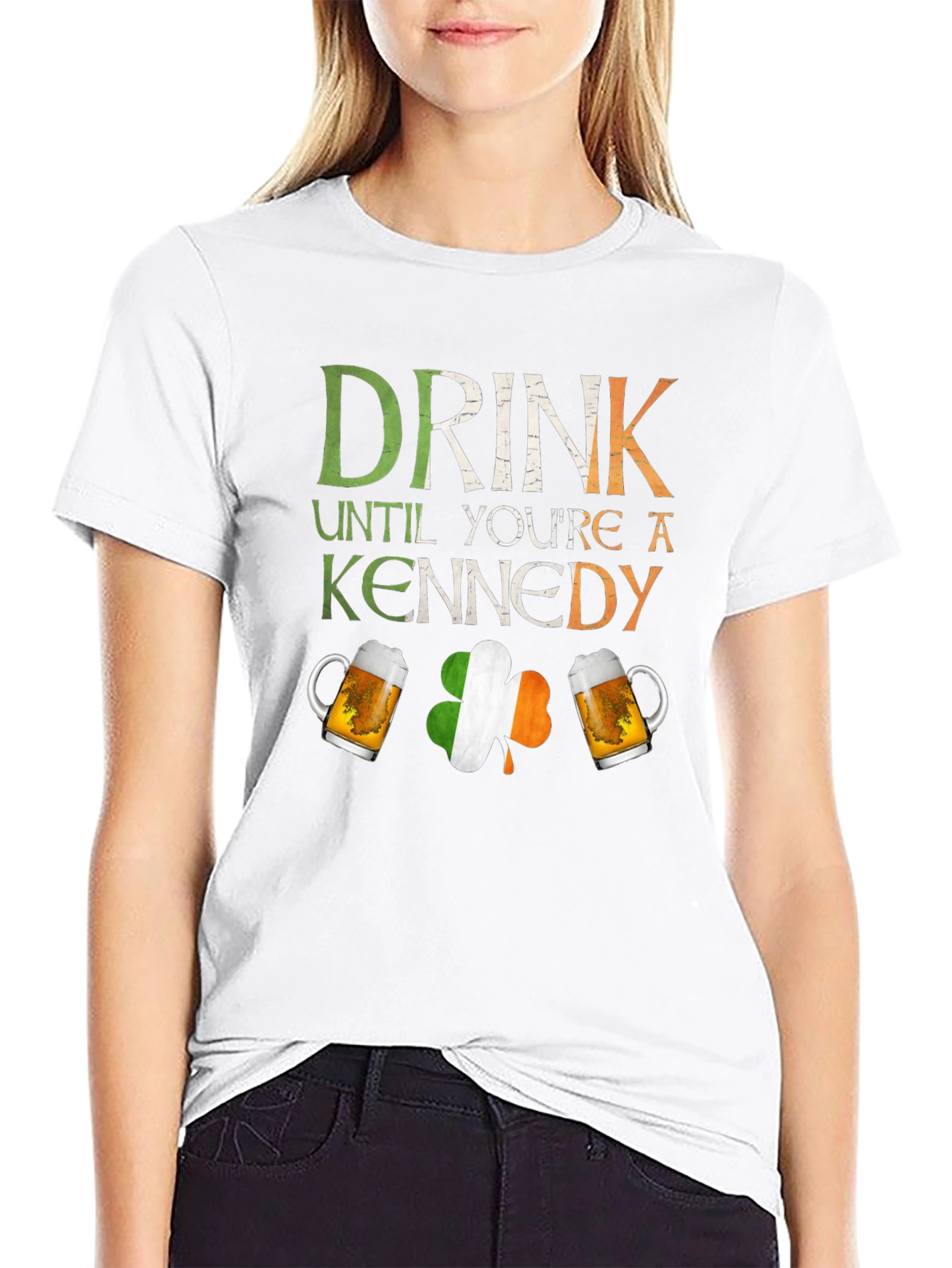 Drink Until Youre A Kennedy St. Patricks Day T-Shirt