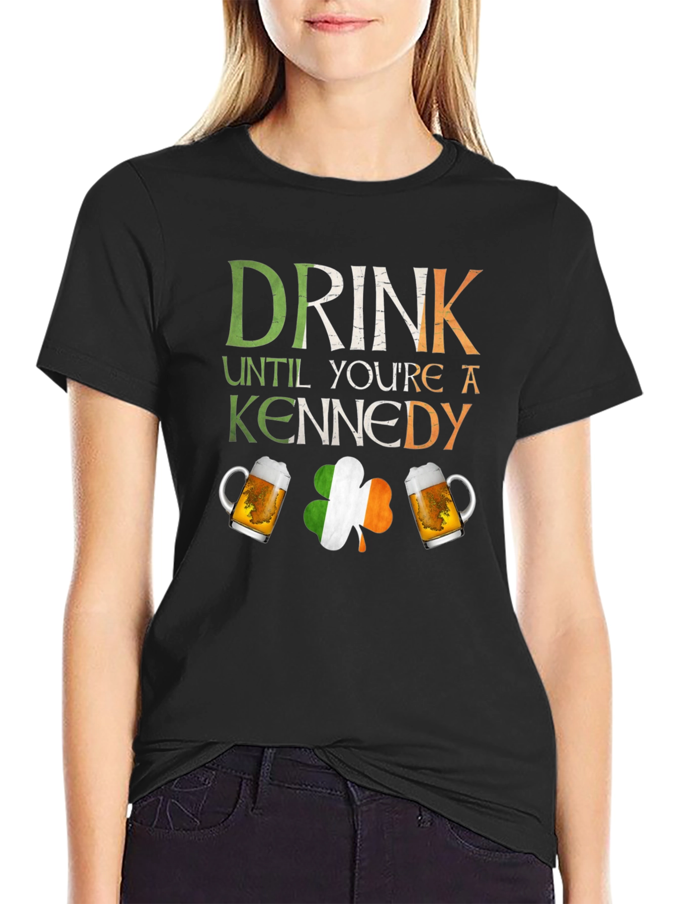 Drink Until Youre A Kennedy St. Patricks Day T-Shirt