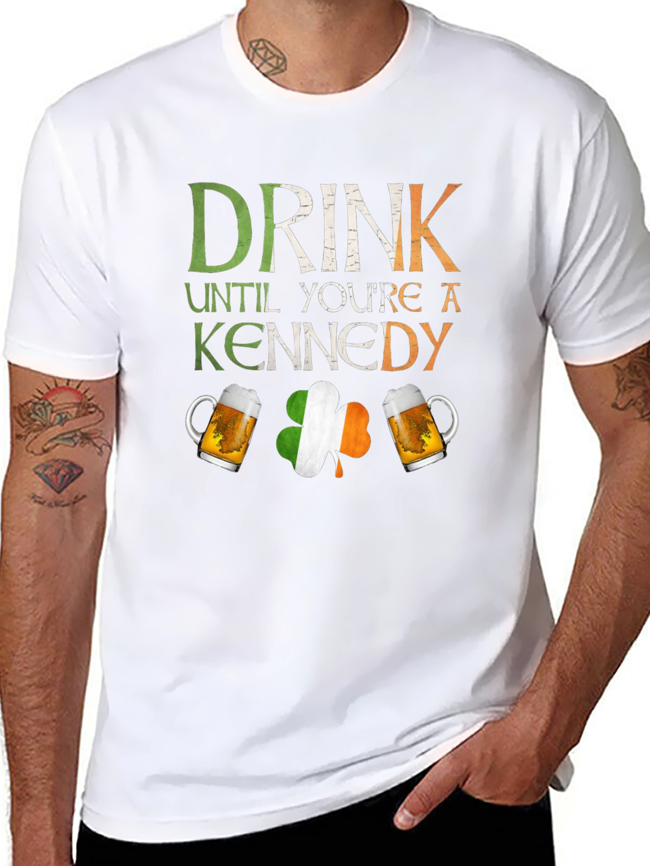 Drink Until Youre A Kennedy St. Patricks Day T-Shirt