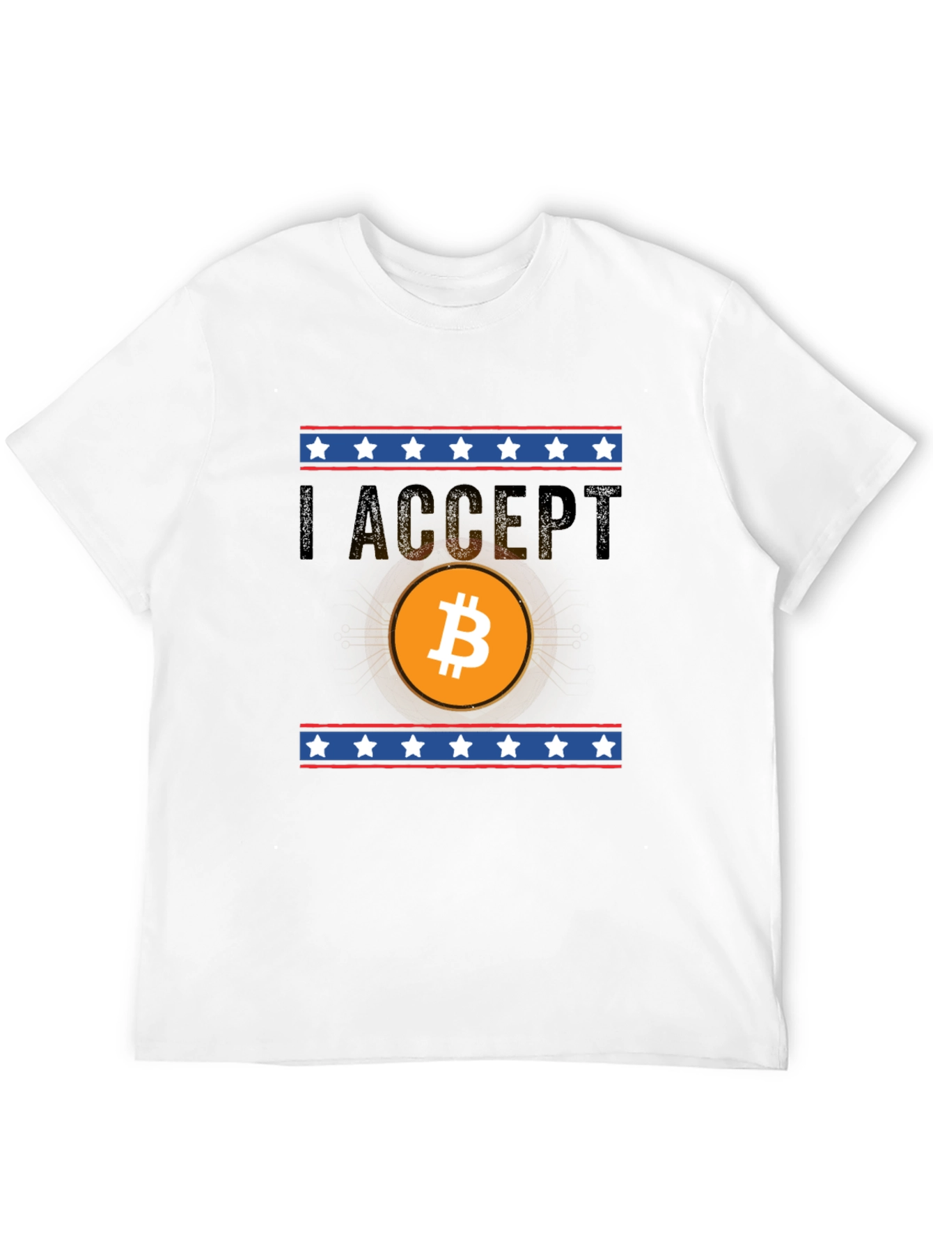 I Accept Bitcoin Graphic Tee