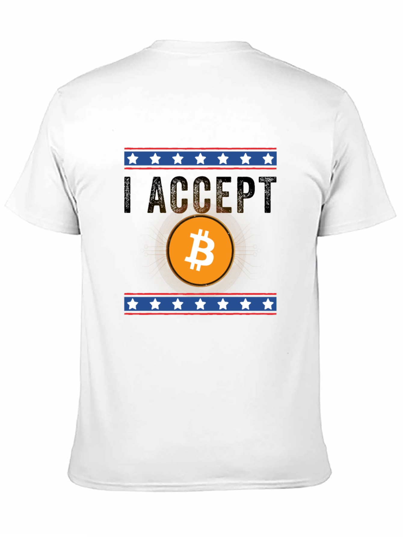 I Accept Bitcoin Graphic Tee