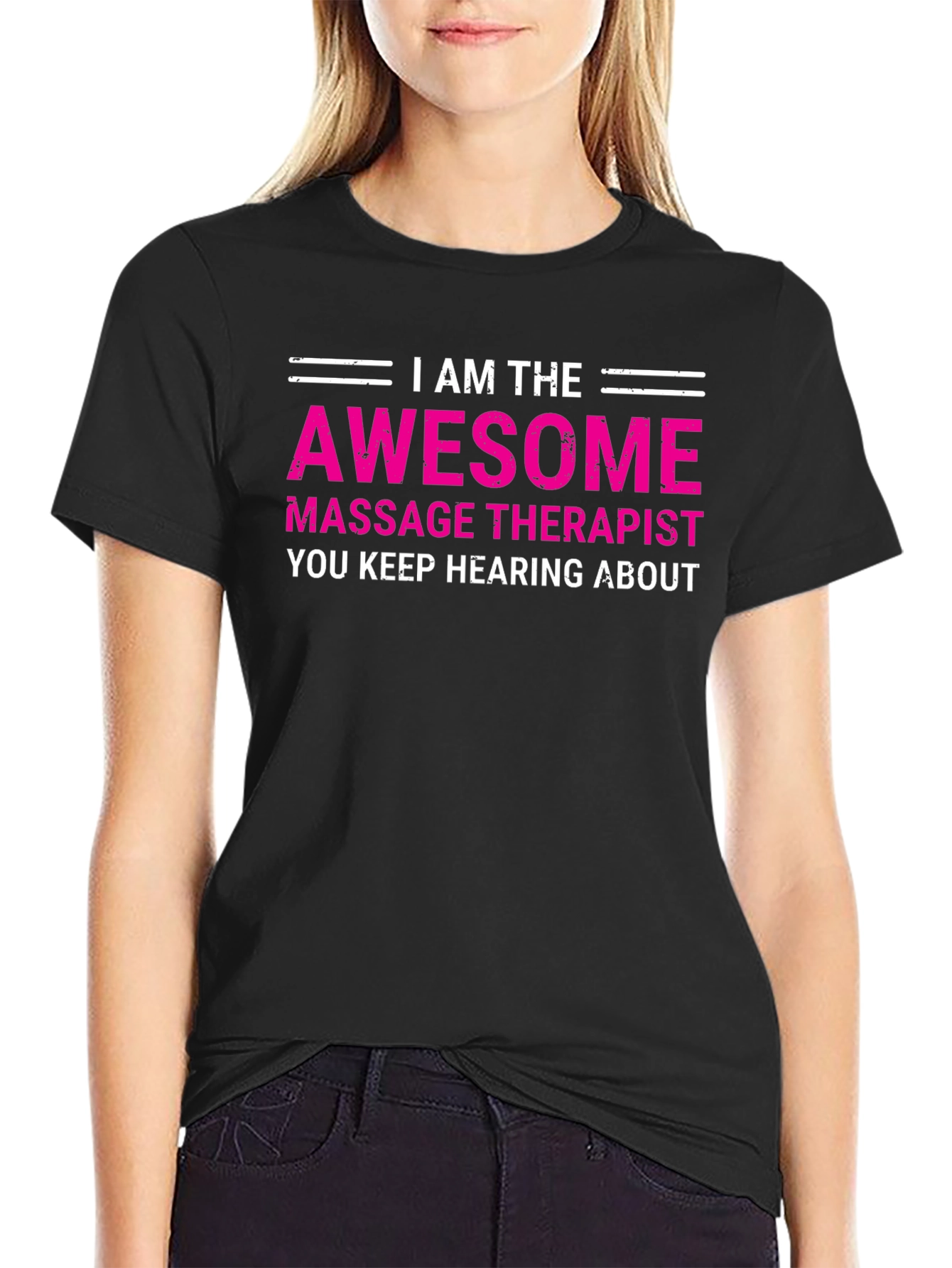 Awesome Massage Therapist T-Shirt - Funny Gift