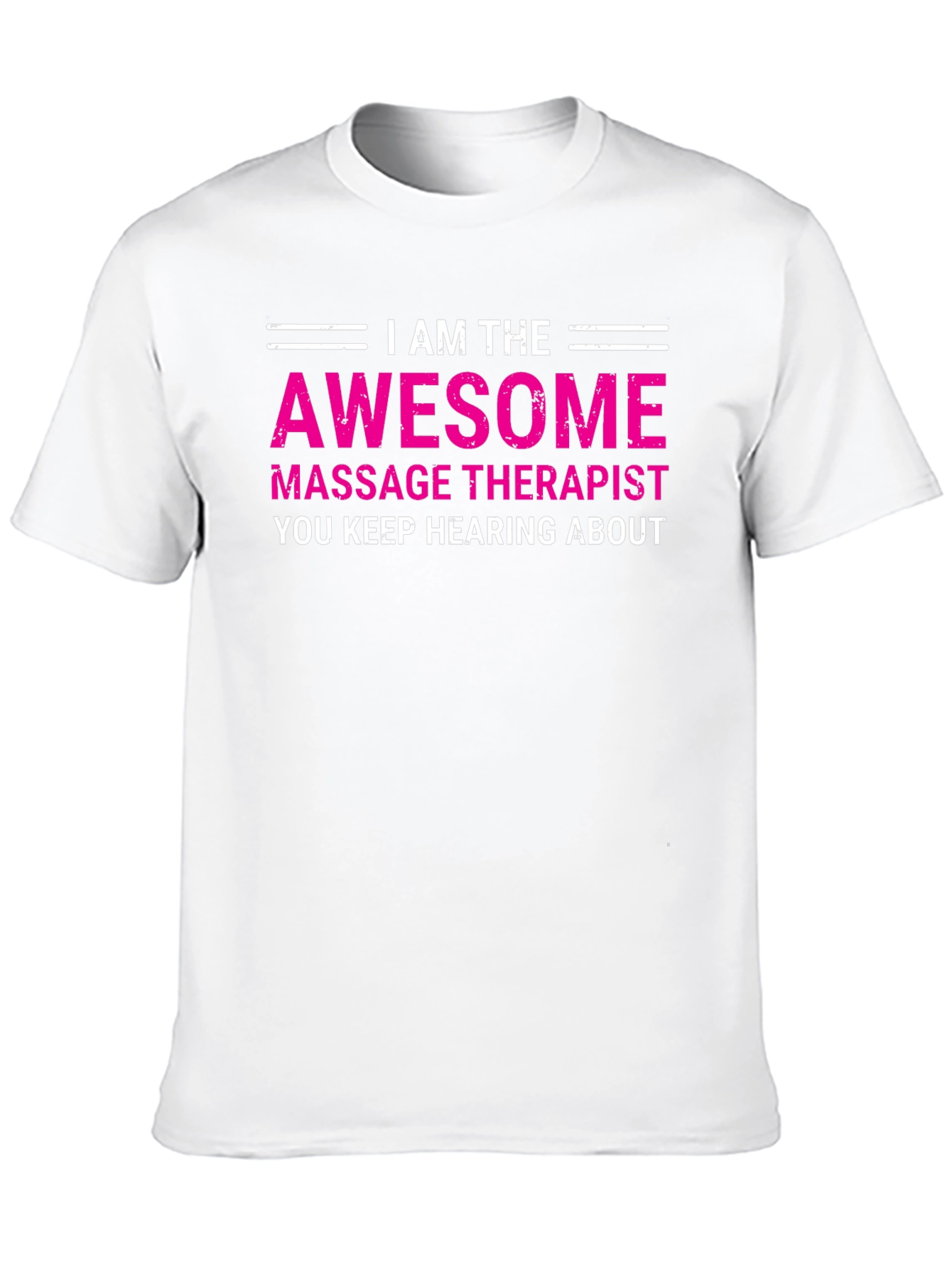 Awesome Massage Therapist T-Shirt - Funny Gift