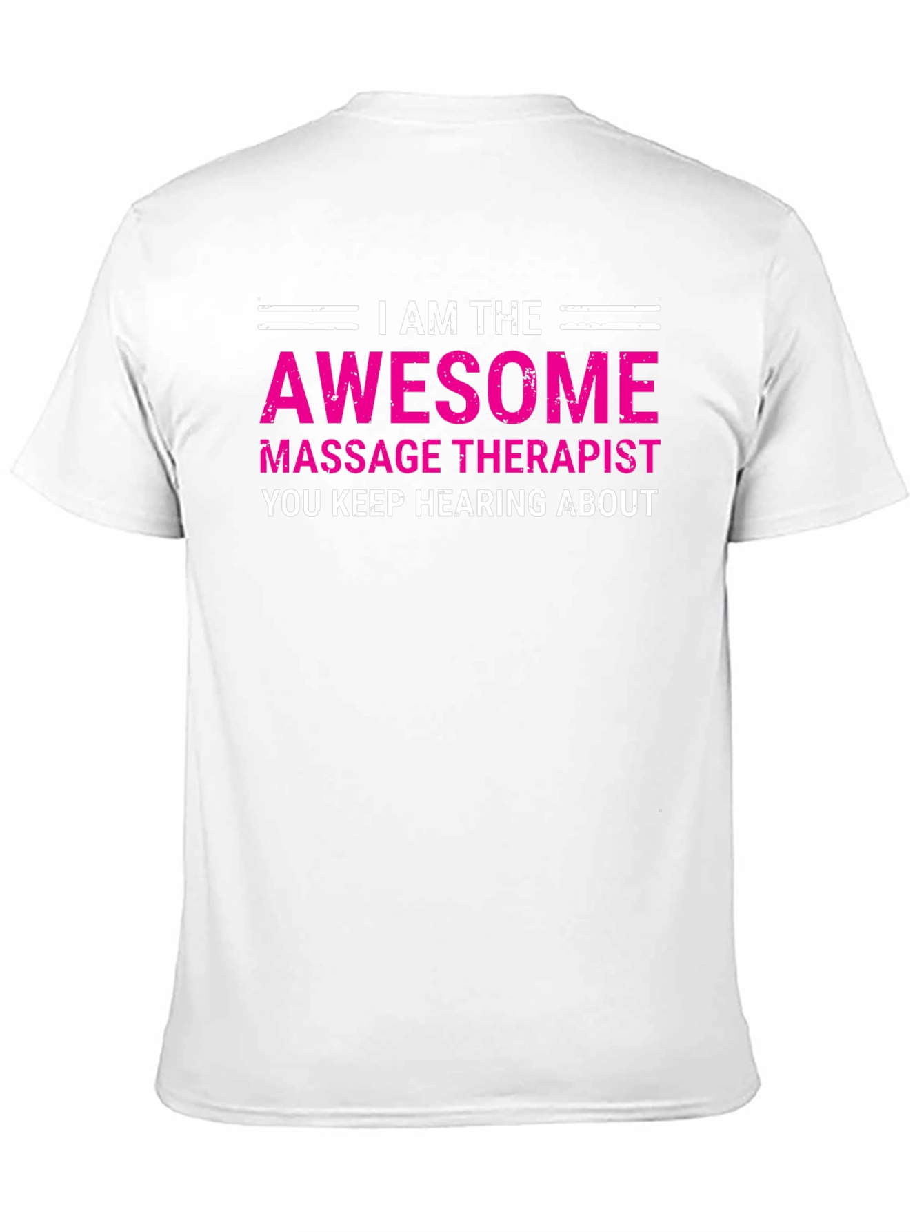 Awesome Massage Therapist T-Shirt - Funny Gift