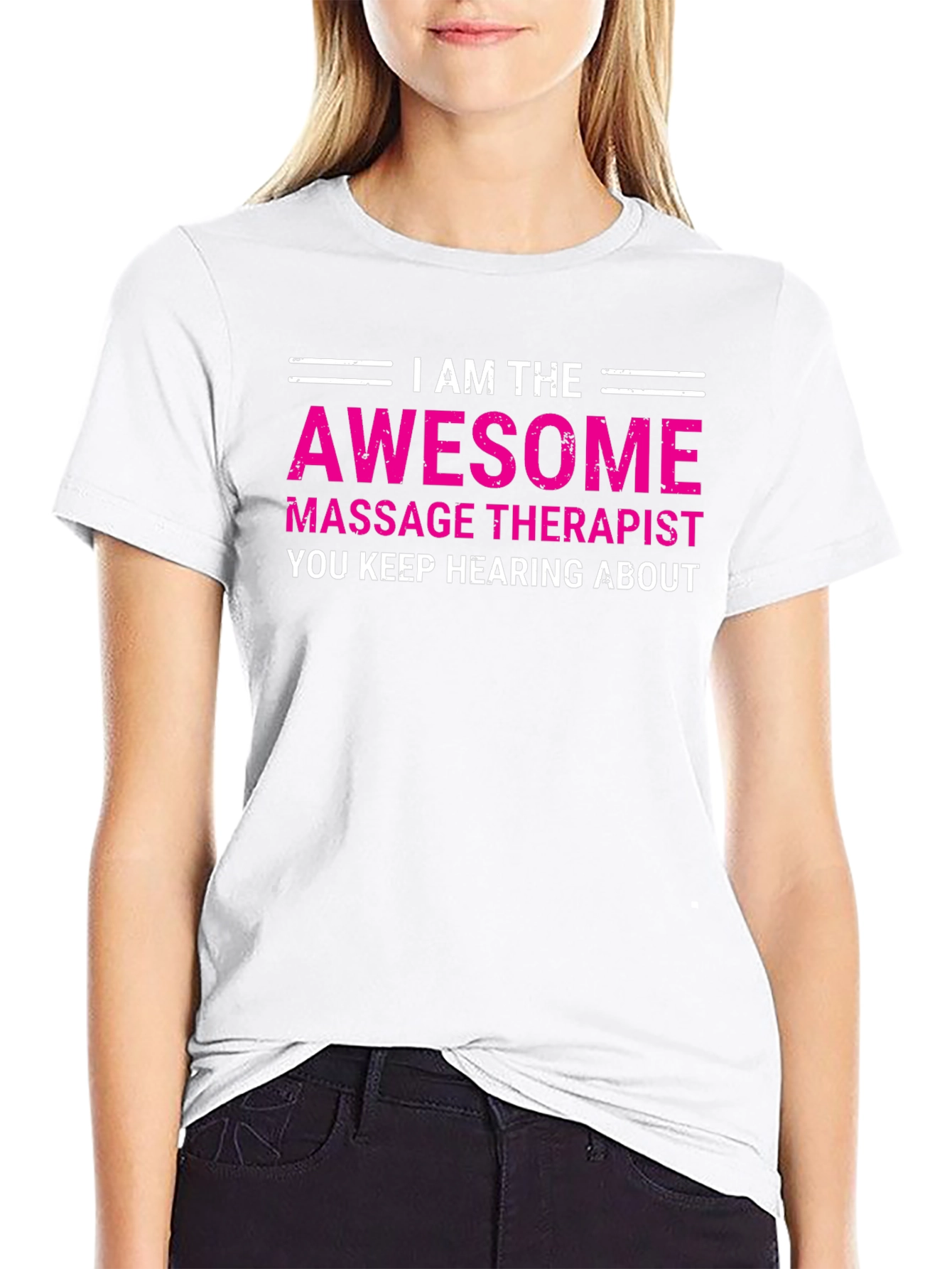 Awesome Massage Therapist T-Shirt - Funny Gift