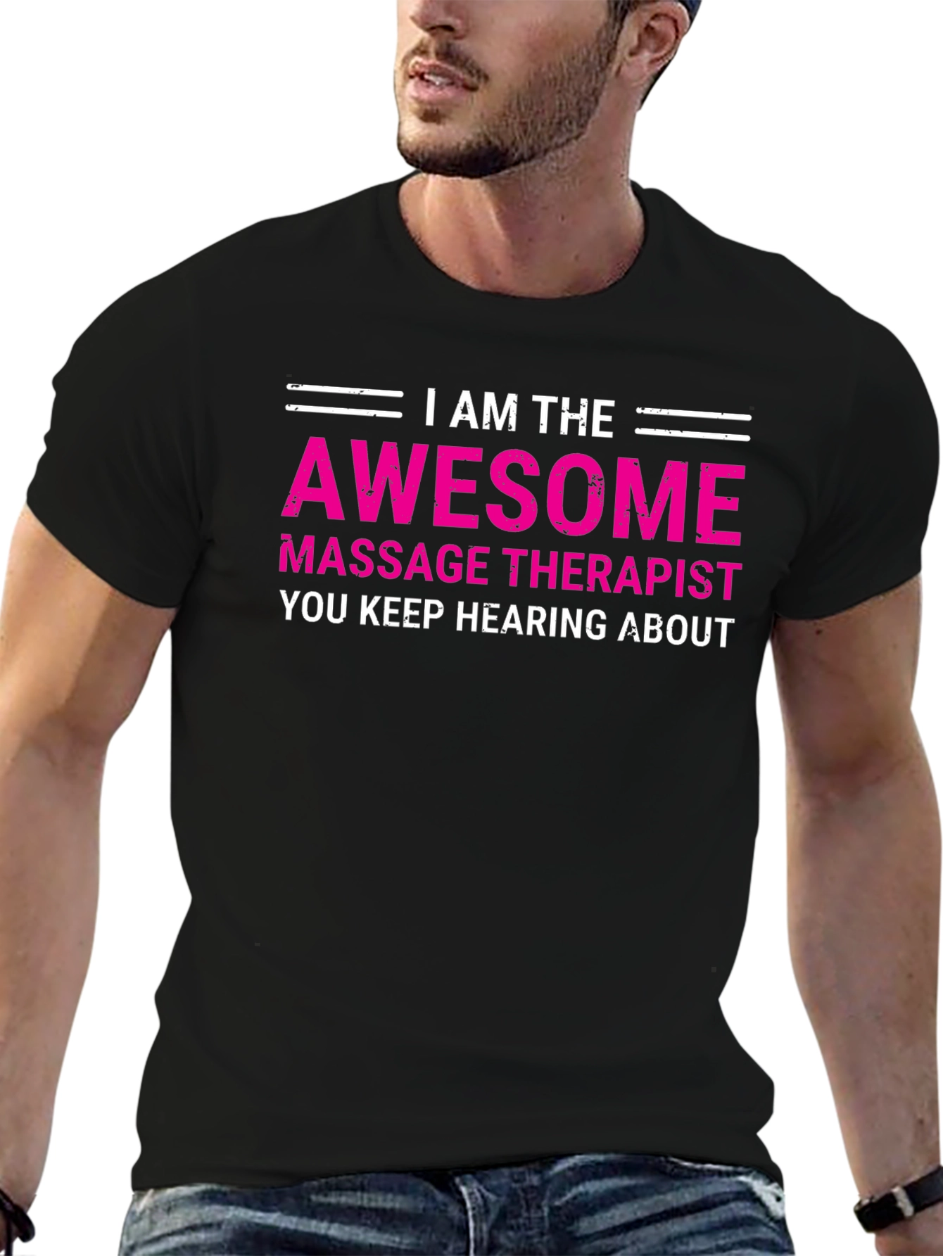 Awesome Massage Therapist T-Shirt - Funny Gift