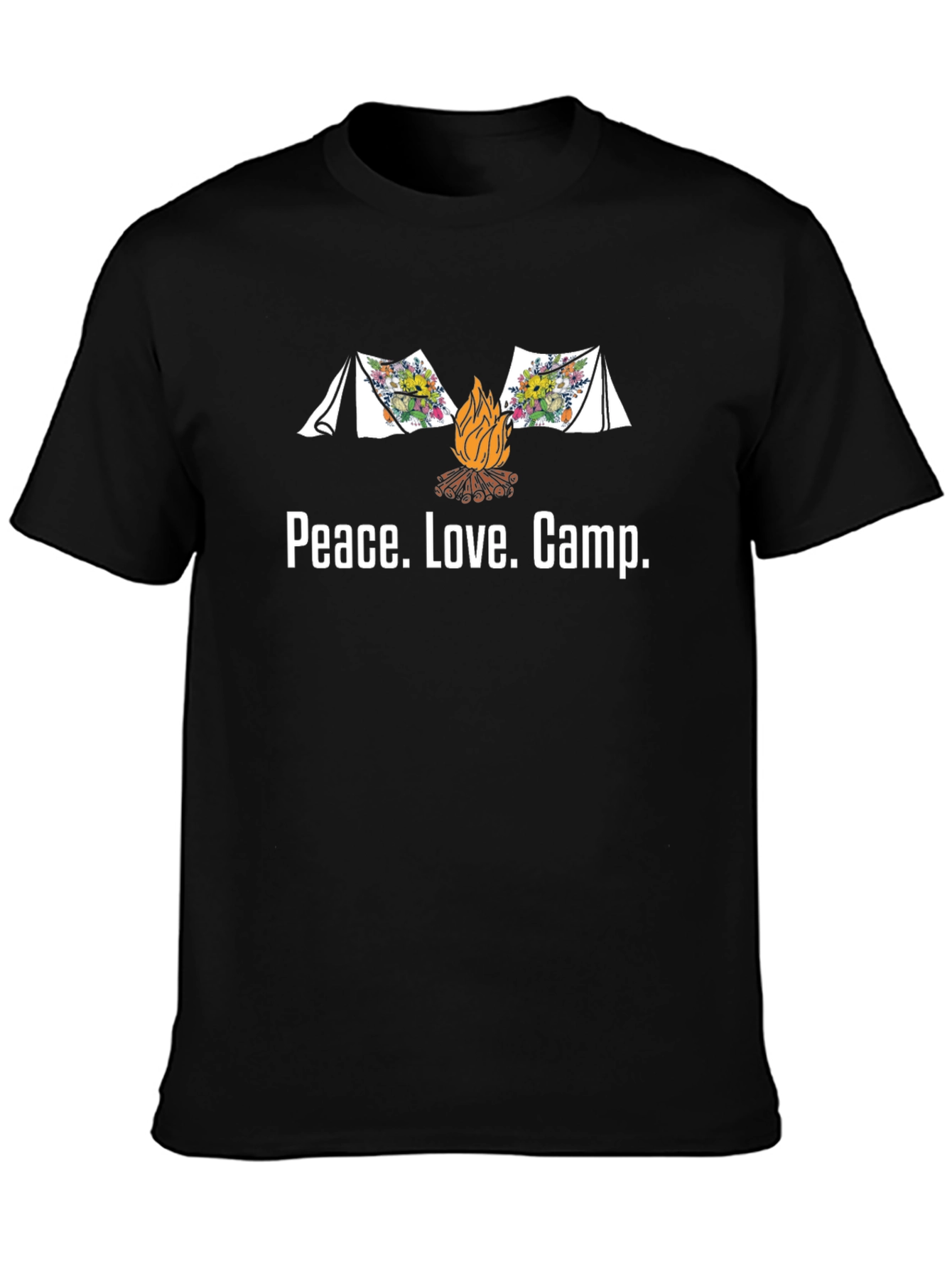 Peace Love Camp Graphic Tee