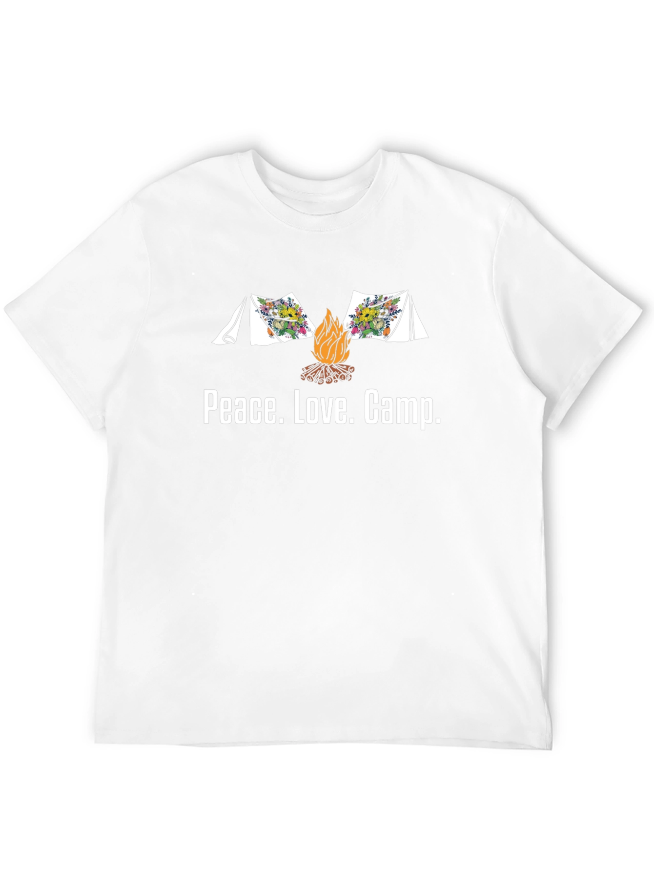Peace Love Camp Graphic Tee
