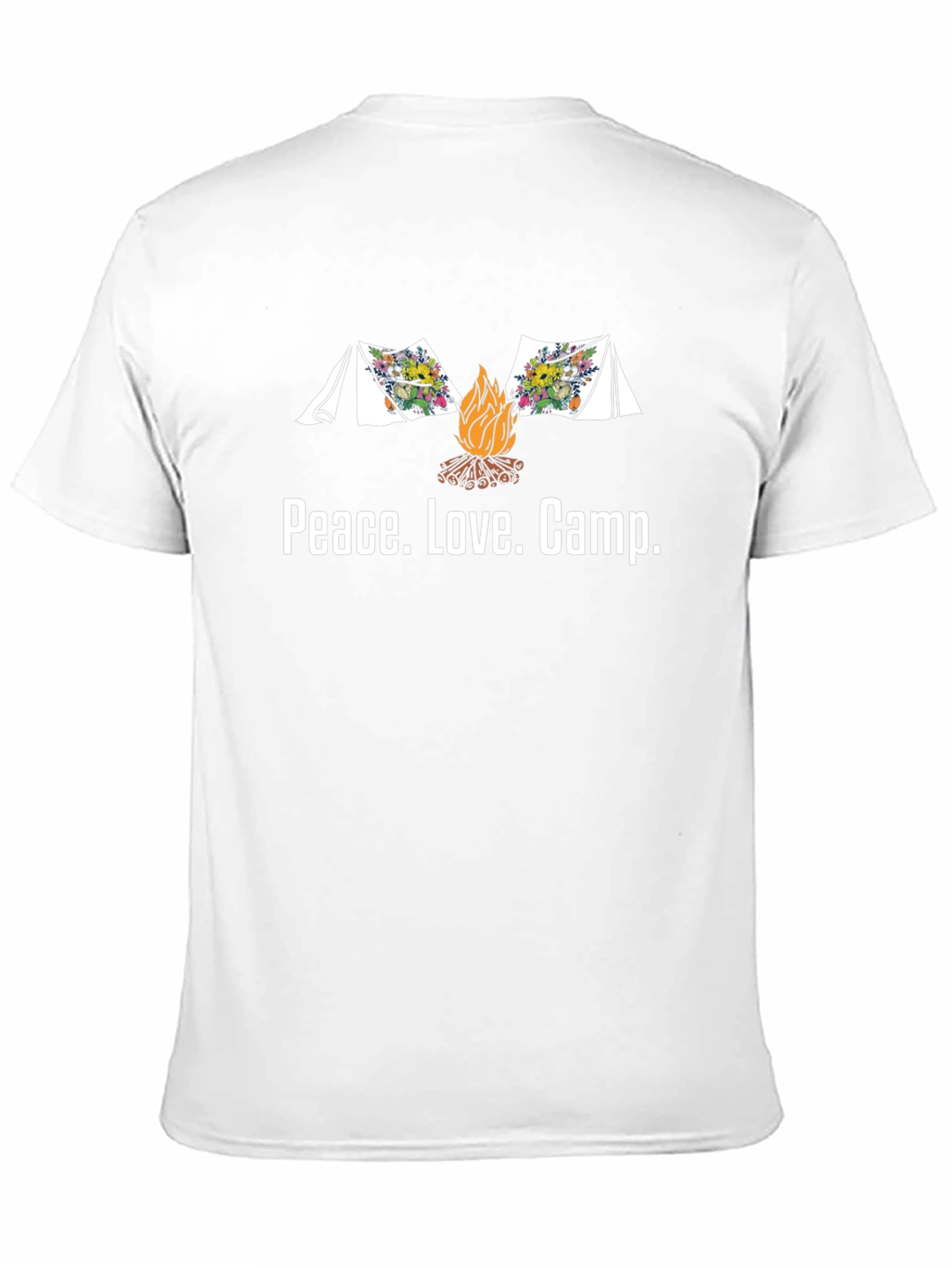 Peace Love Camp Graphic Tee