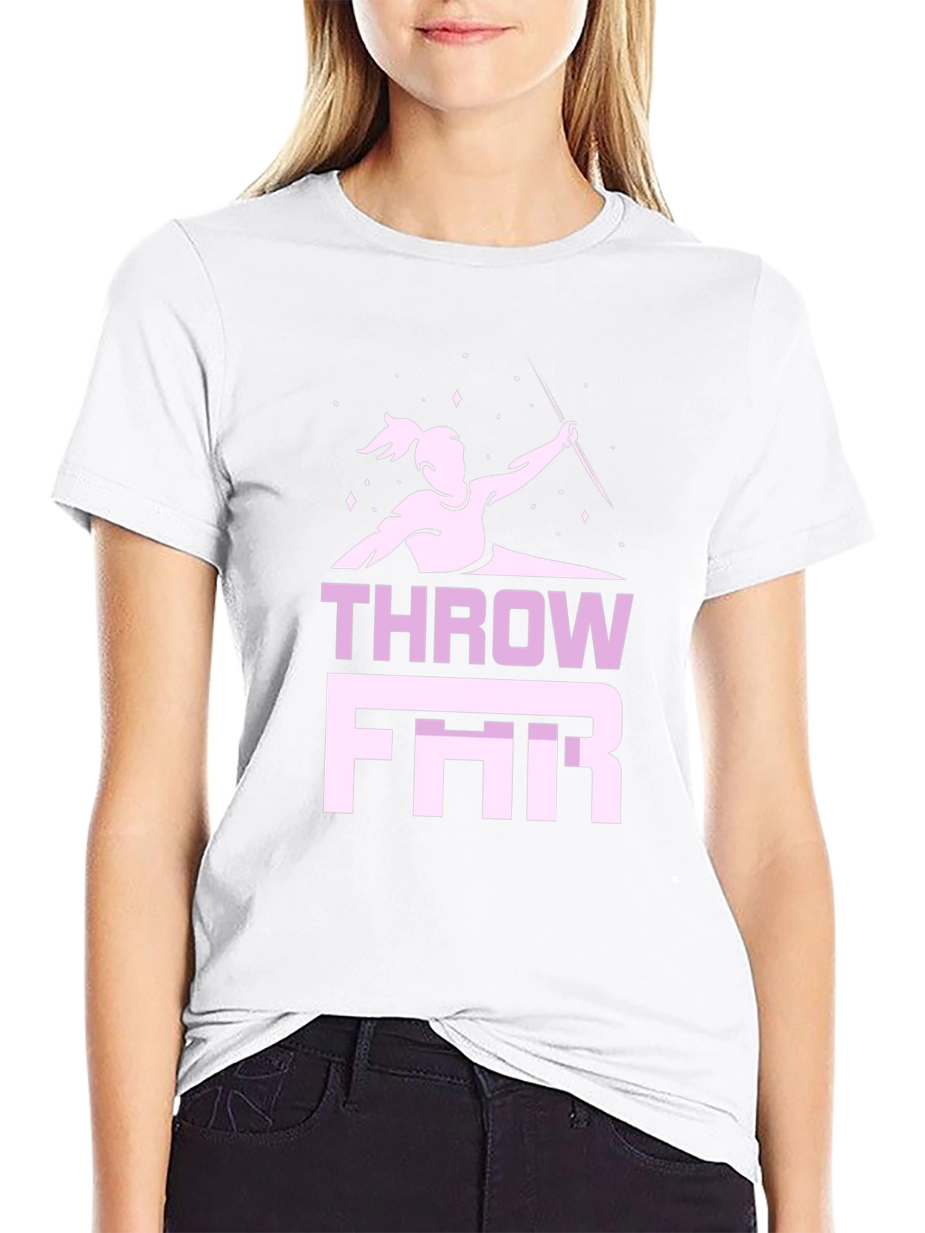 Throw Far Javelin T-Shirt | Athletic Sportswear