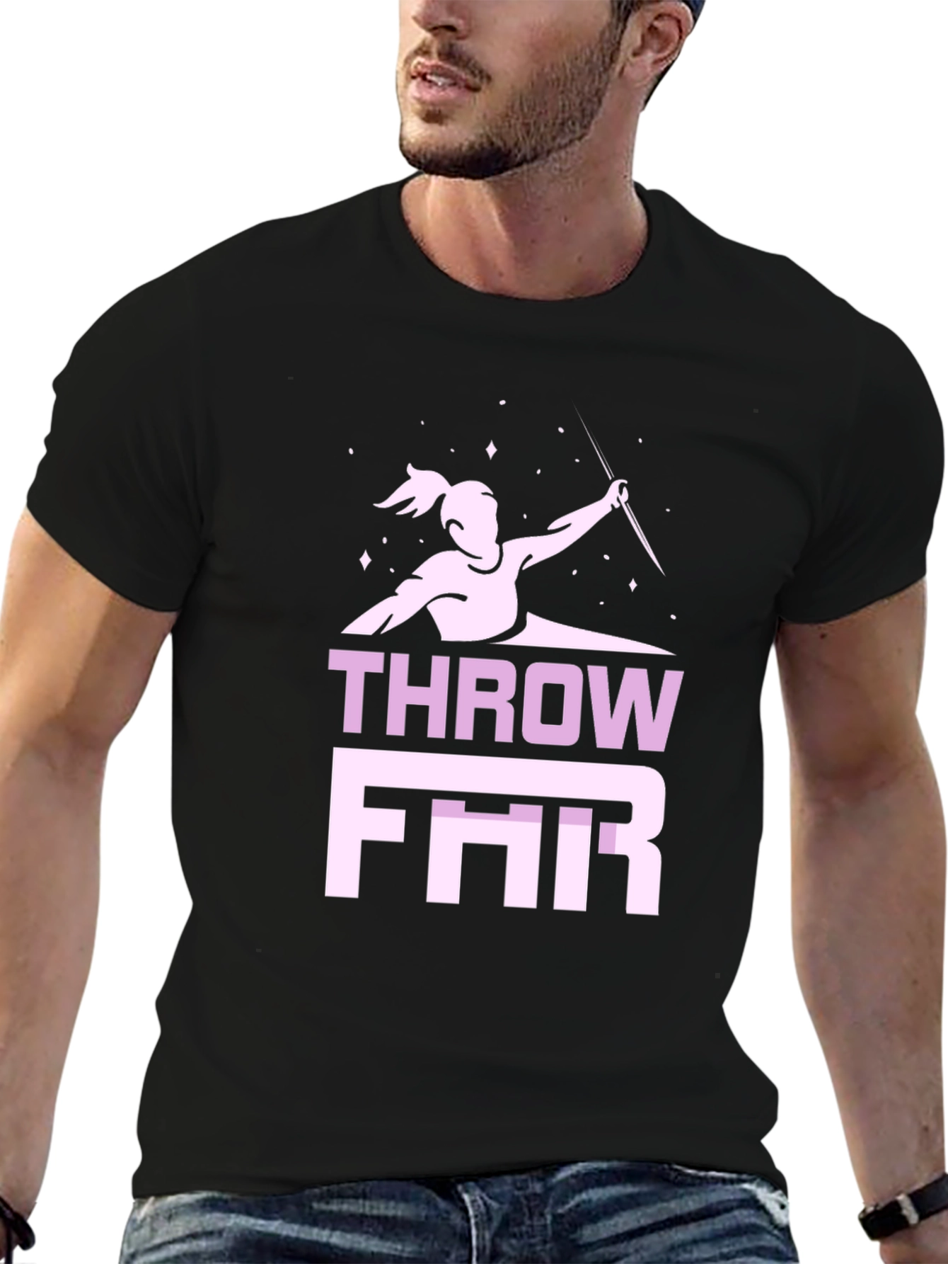 Throw Far Javelin T-Shirt | Athletic Sportswear
