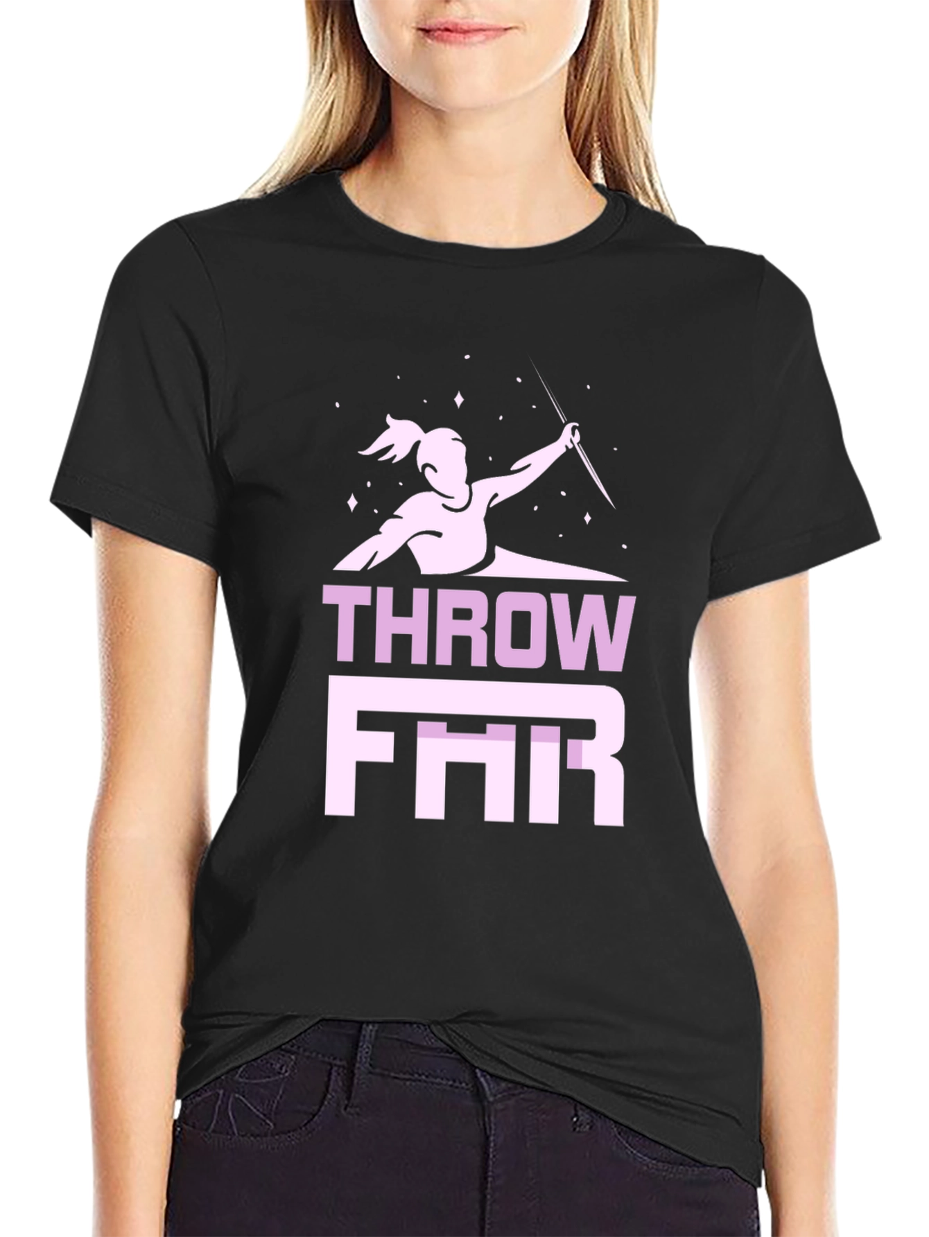 Throw Far Javelin T-Shirt | Athletic Sportswear