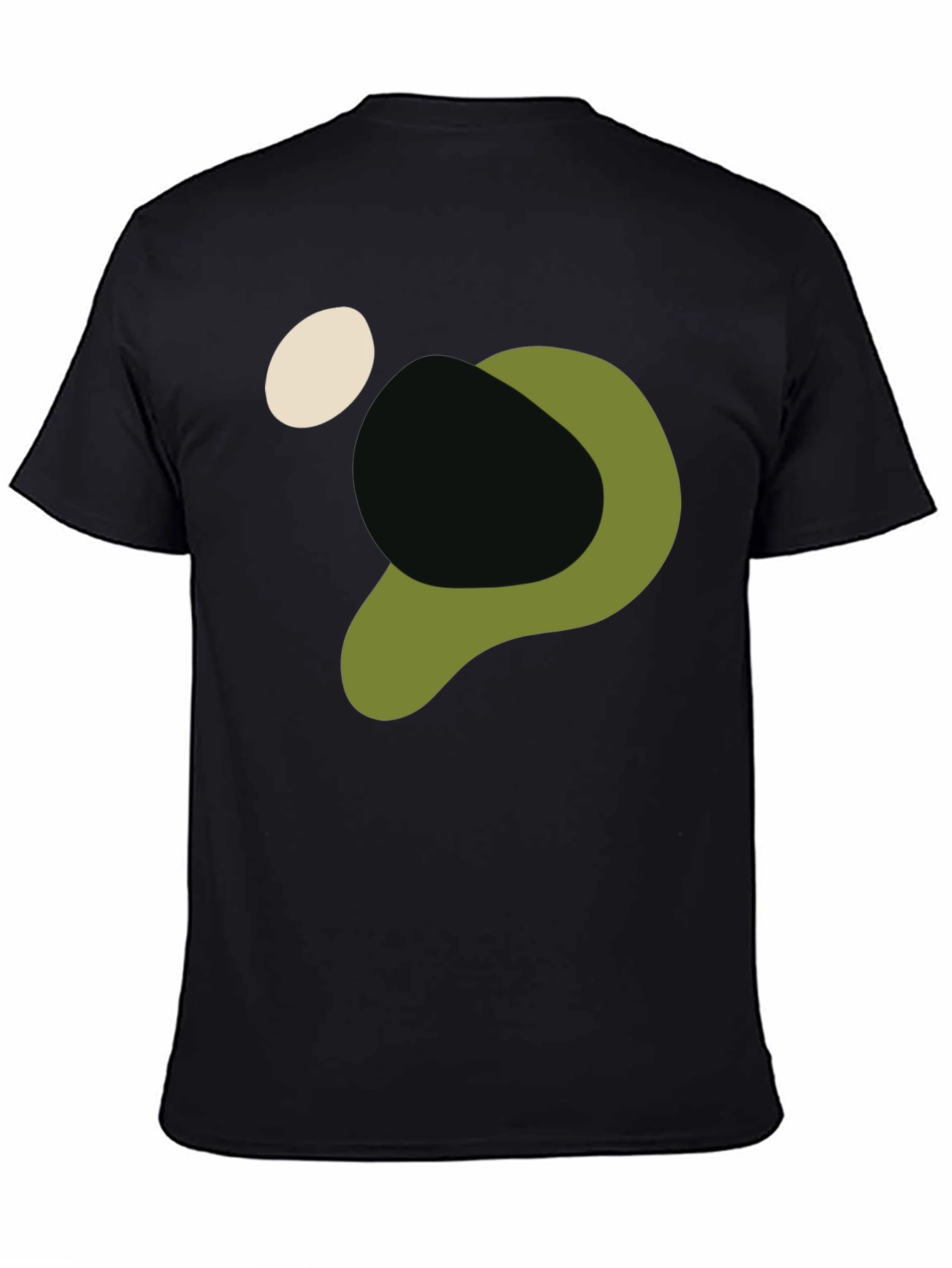 Abstract Graphic Print Tee - Modern Casual Style