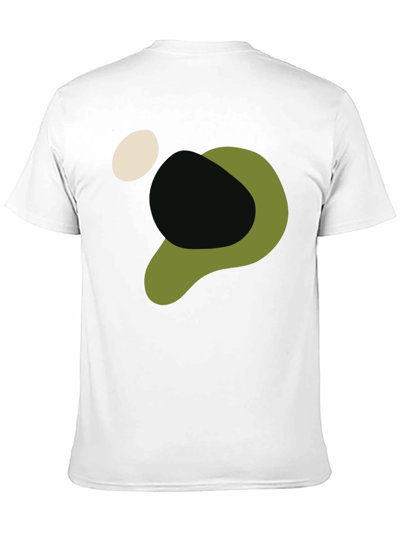 Abstract Graphic Print Tee - Modern Casual Style