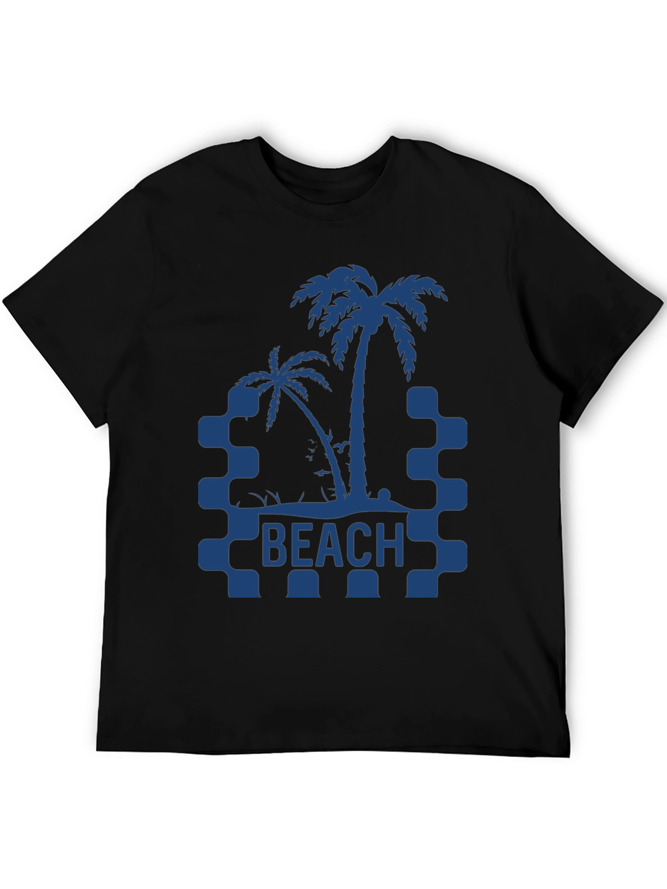 Beach Palm Tree Graphic T-Shirt - Summer Vibes