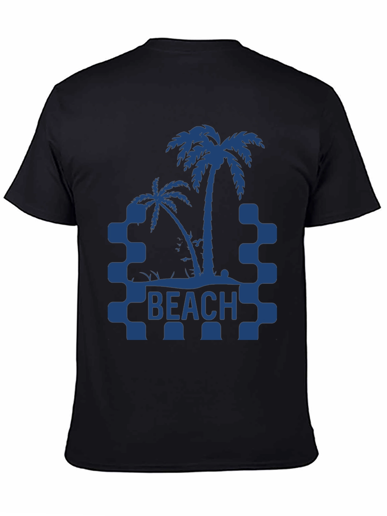 Beach Palm Tree Graphic T-Shirt - Summer Vibes