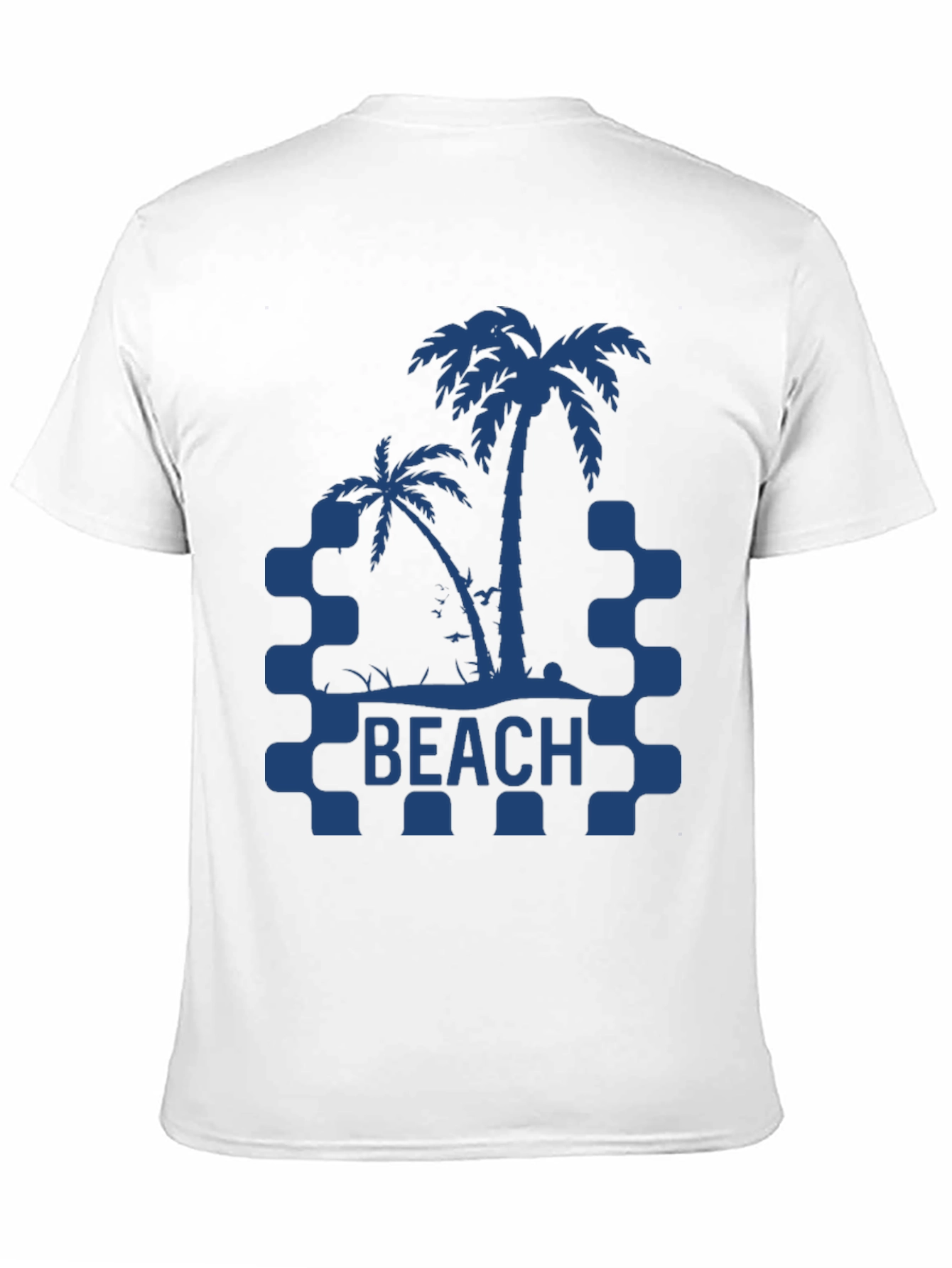 Beach Palm Tree Graphic T-Shirt - Summer Vibes