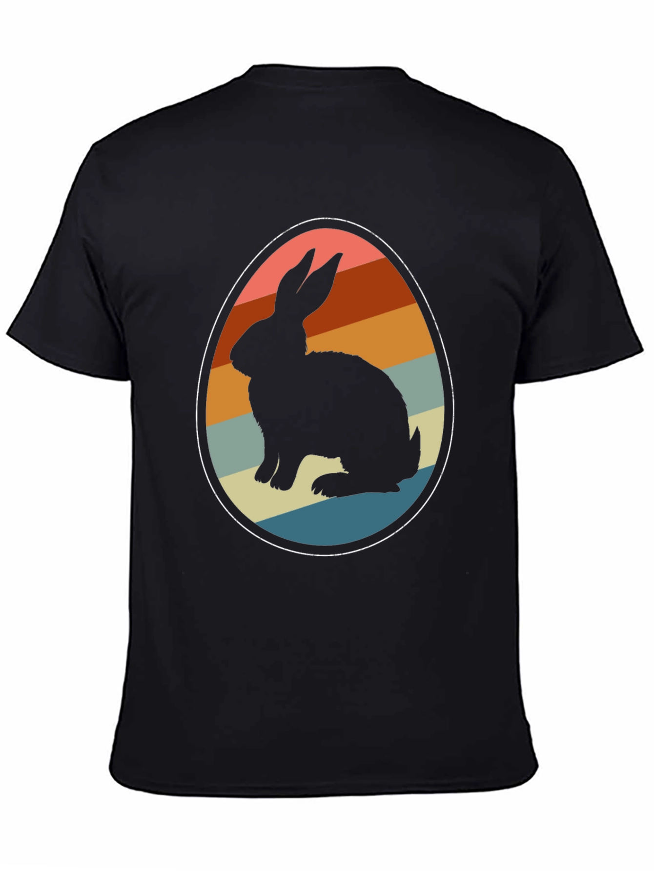 Retro Easter Bunny Egg T-Shirt