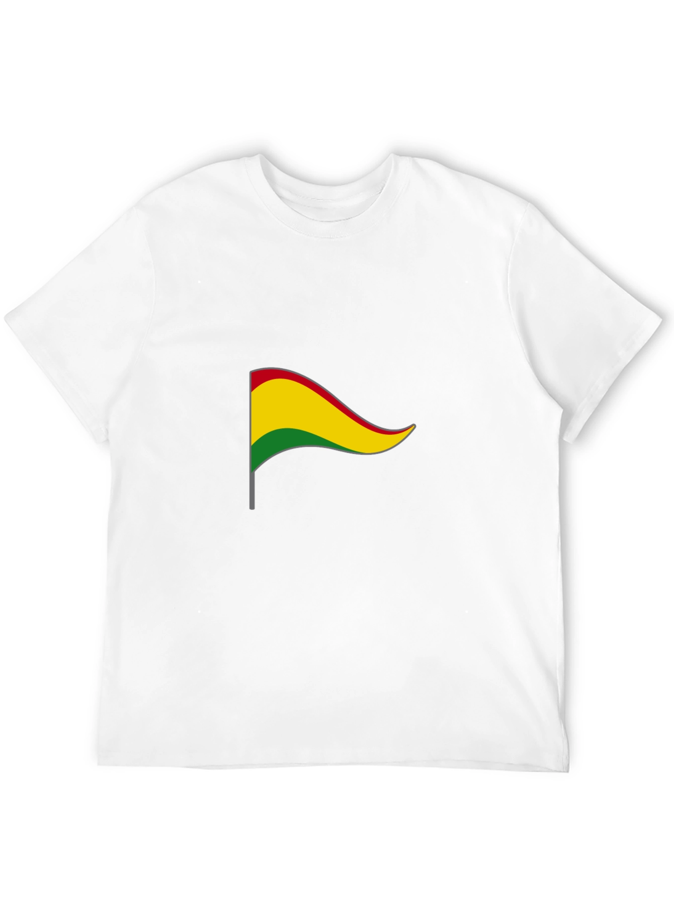 Bolivia Flag Graphic Tee - Black Unisex T-Shirt
