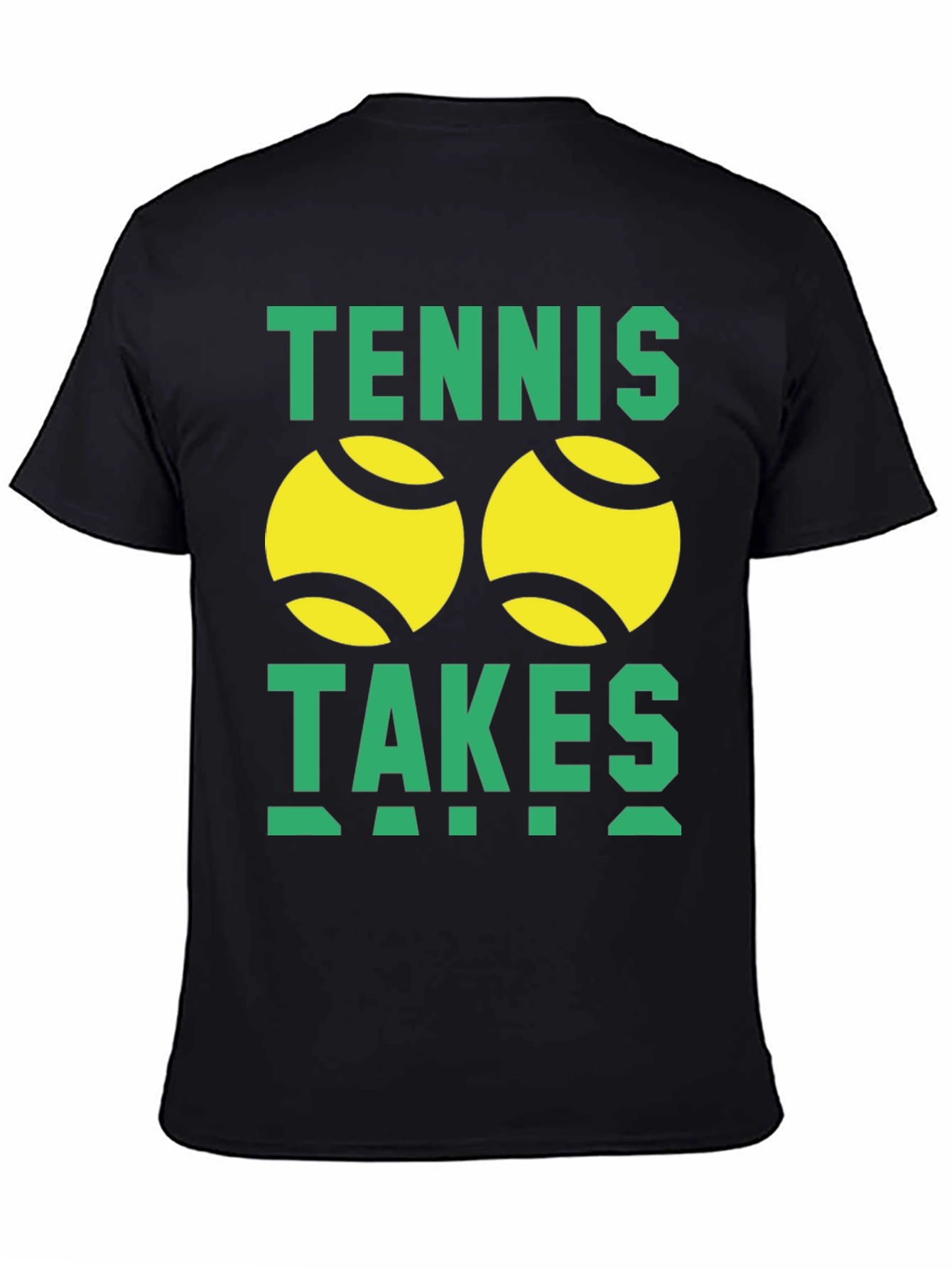 Tennis Takes Balls Graphic Tee
