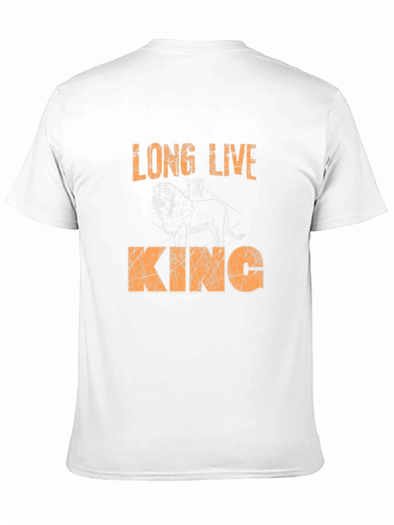 Long Live The King Lion Graphic T-Shirt