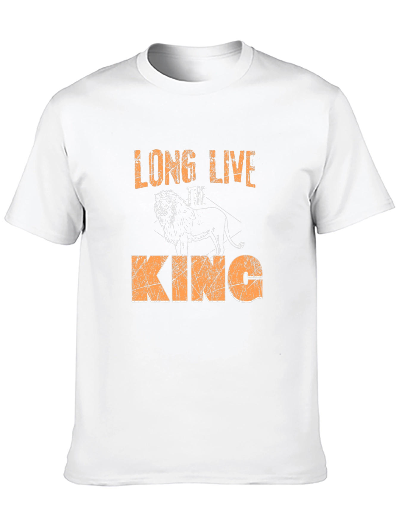 Long Live The King Lion Graphic T-Shirt