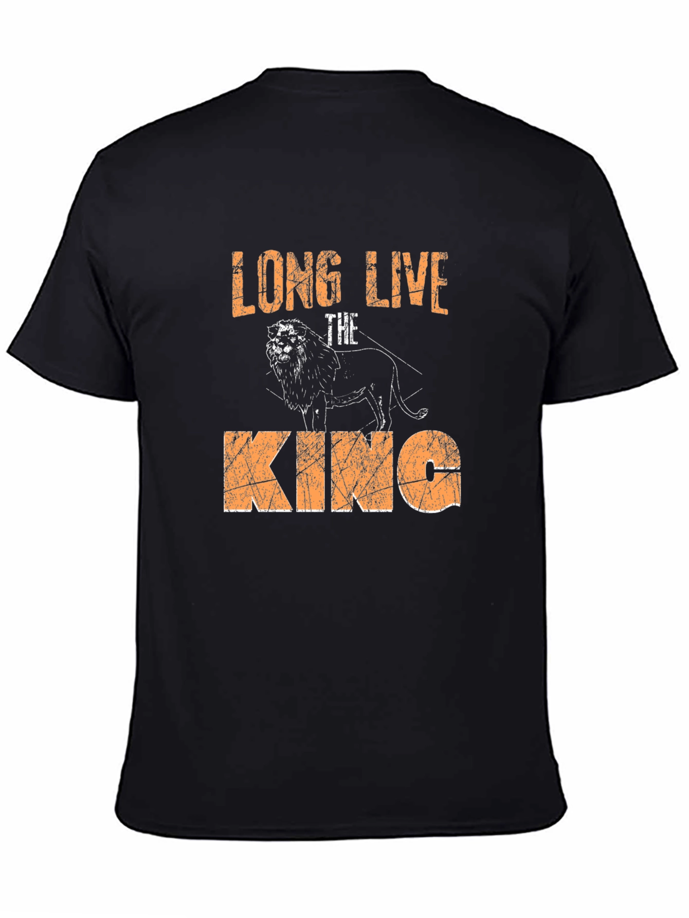 Long Live The King Lion Graphic T-Shirt