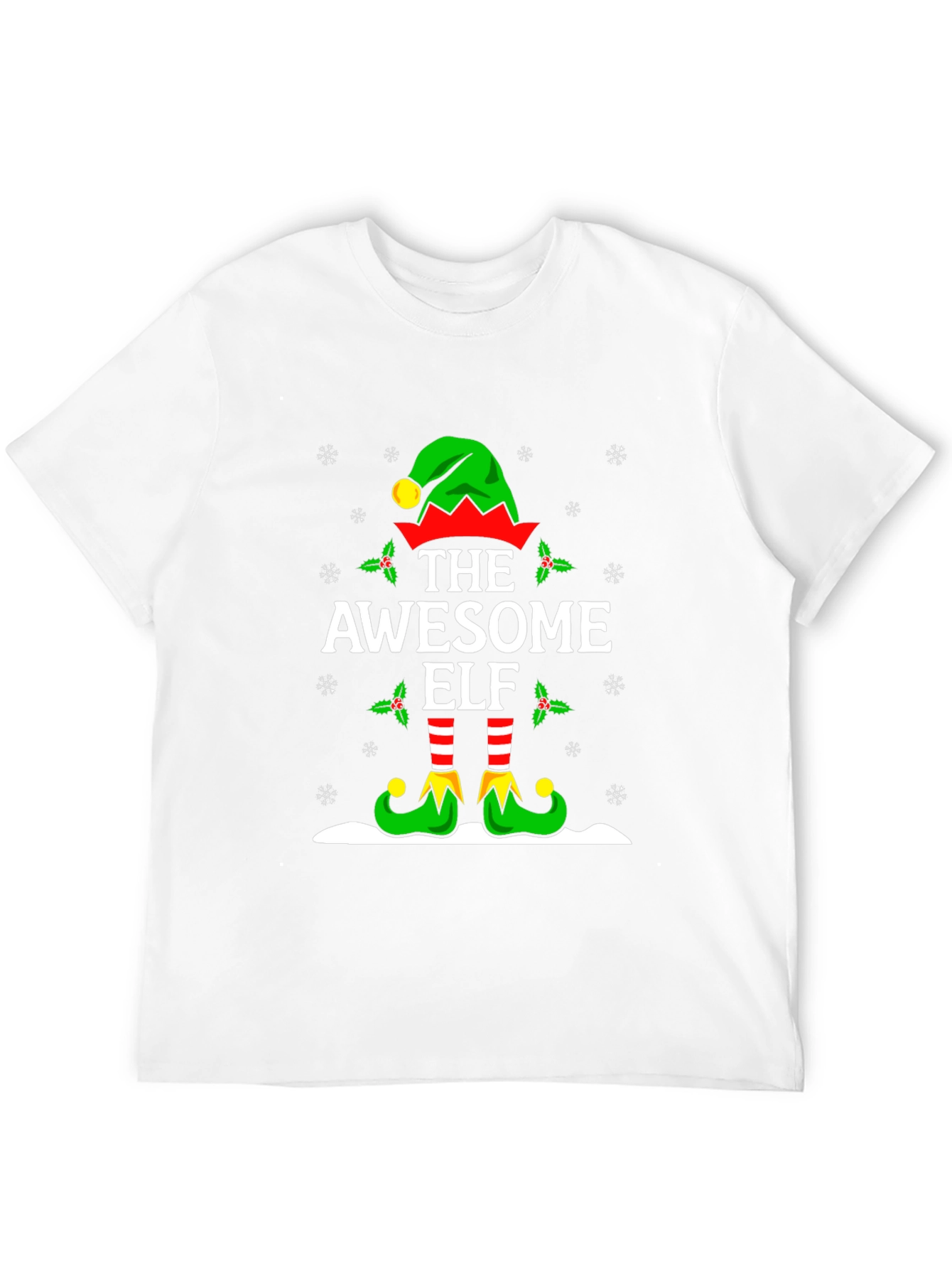 Awesome Elf Christmas T-Shirt