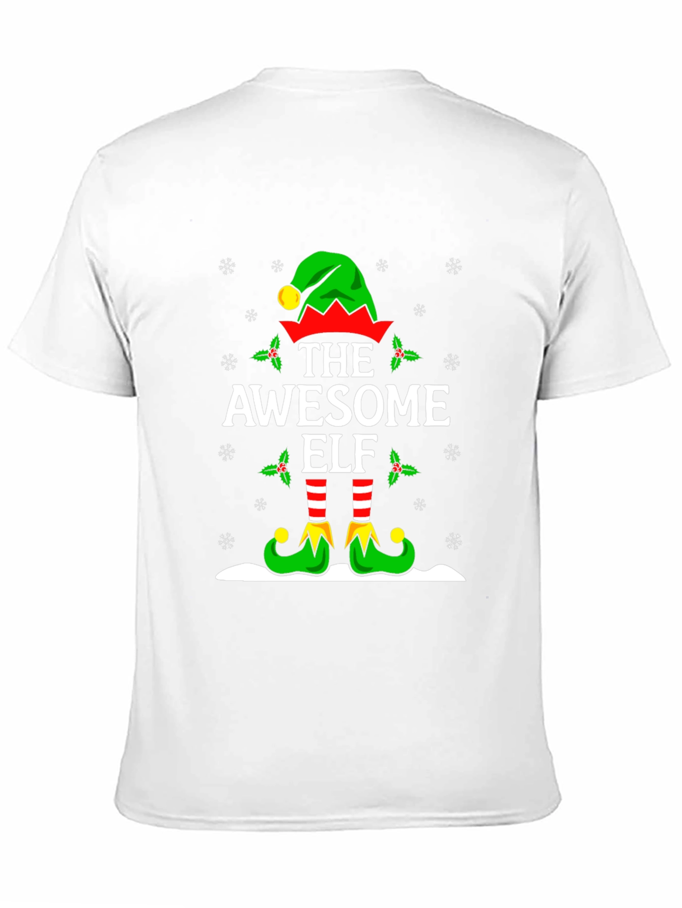 Awesome Elf Christmas T-Shirt