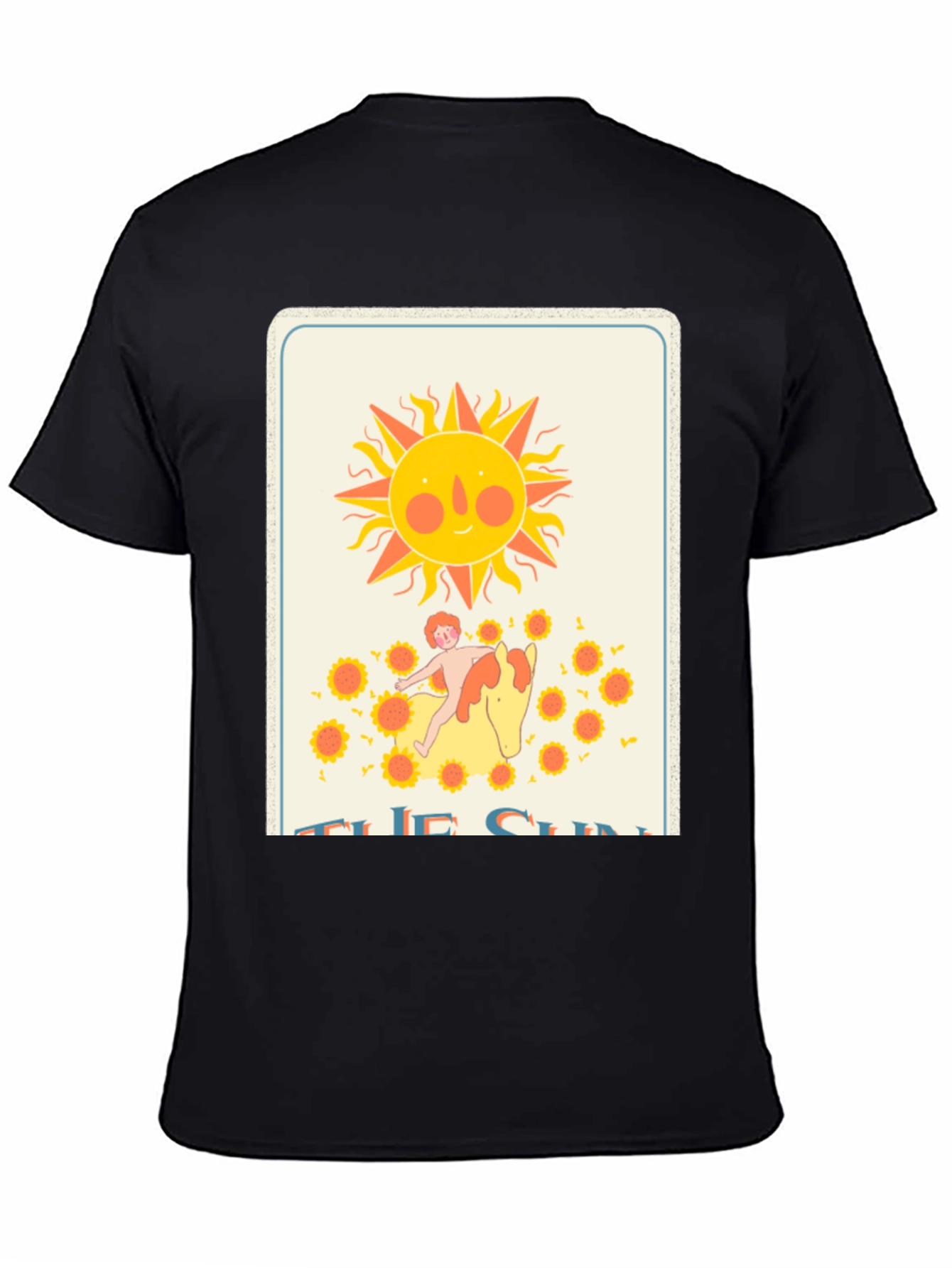 Tarot Card The Sun Graphic T-Shirt