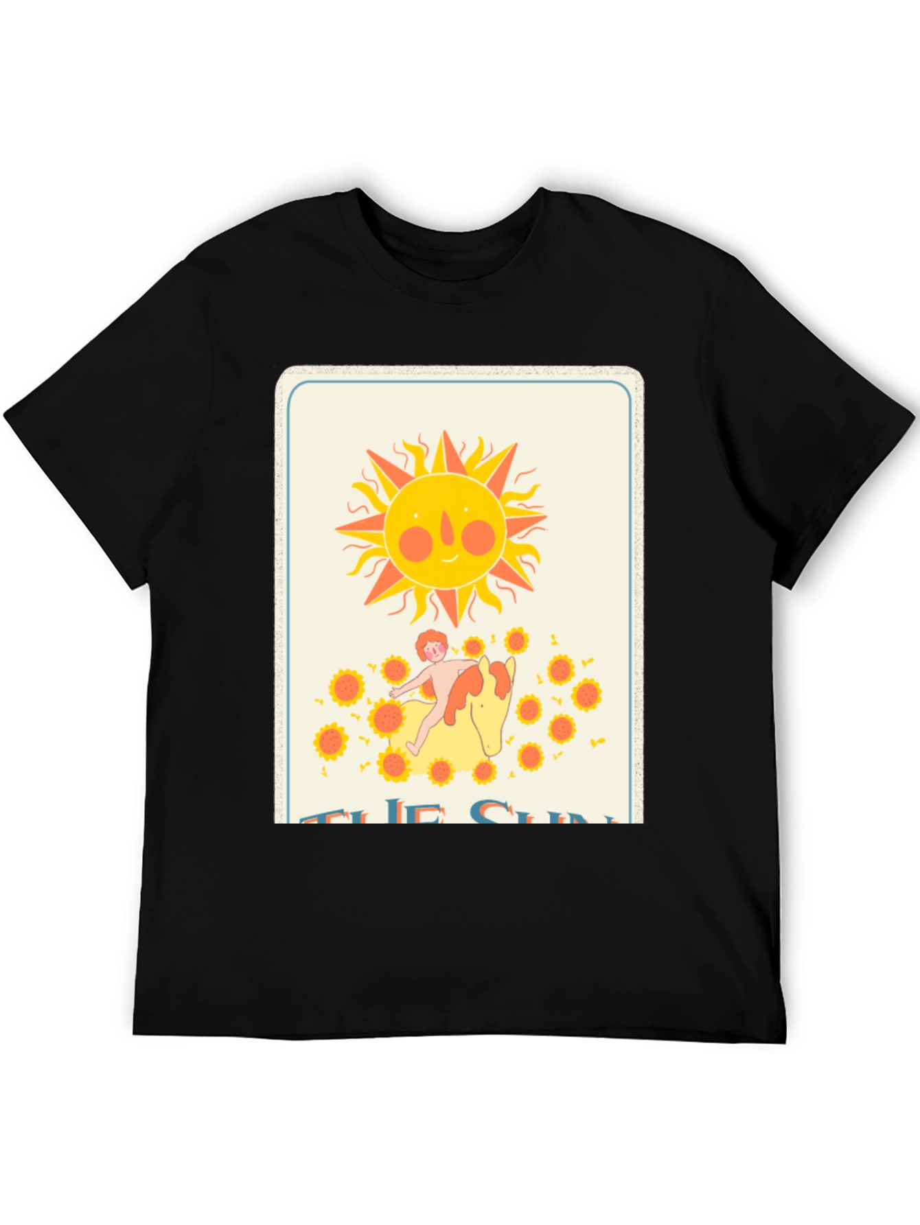 Tarot Card The Sun Graphic T-Shirt