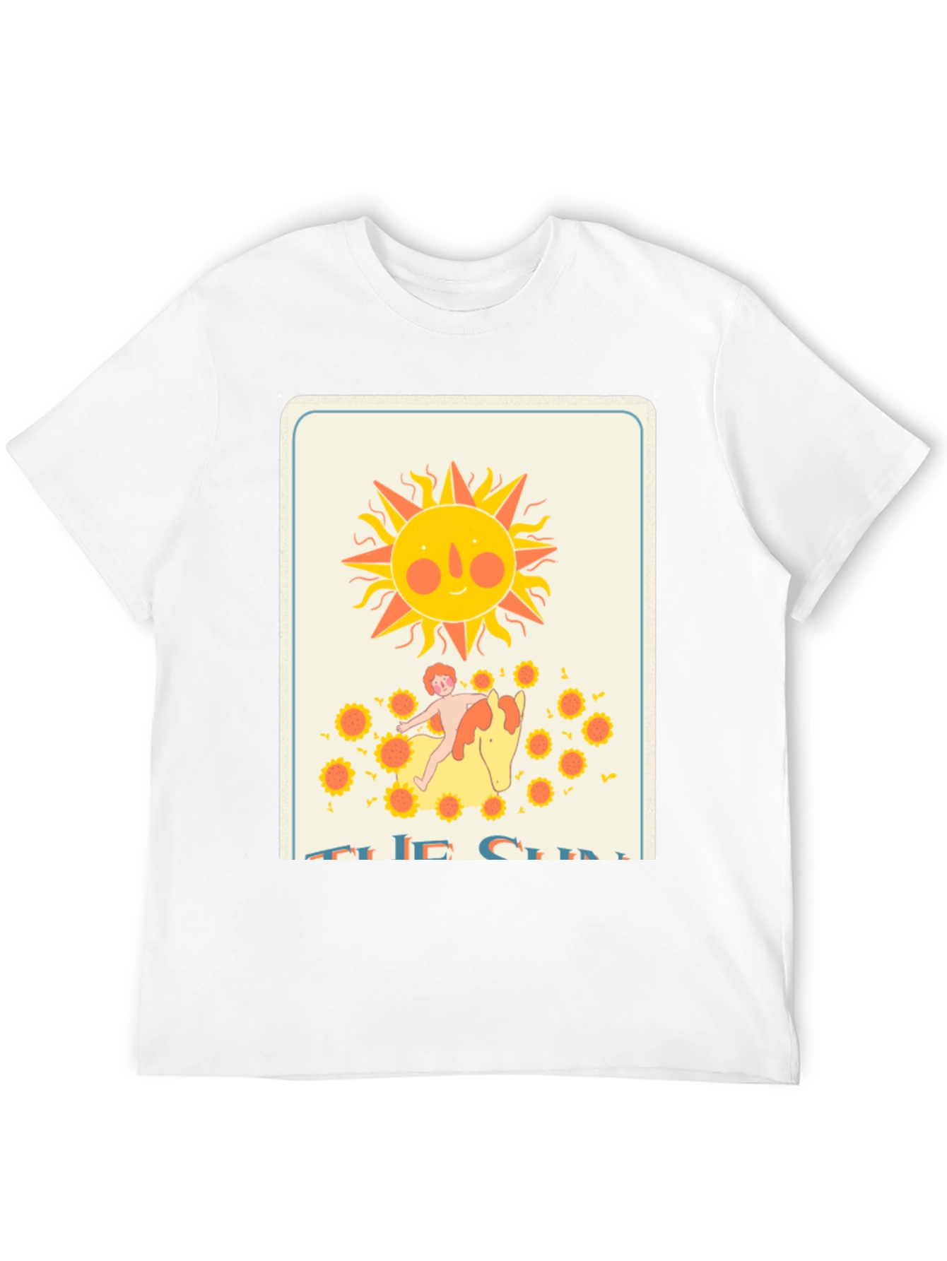 Tarot Card The Sun Graphic T-Shirt