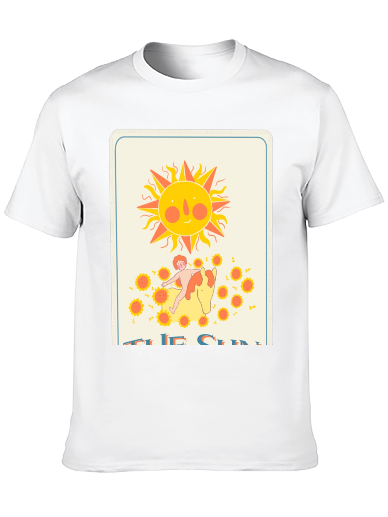 Tarot Card The Sun Graphic T-Shirt