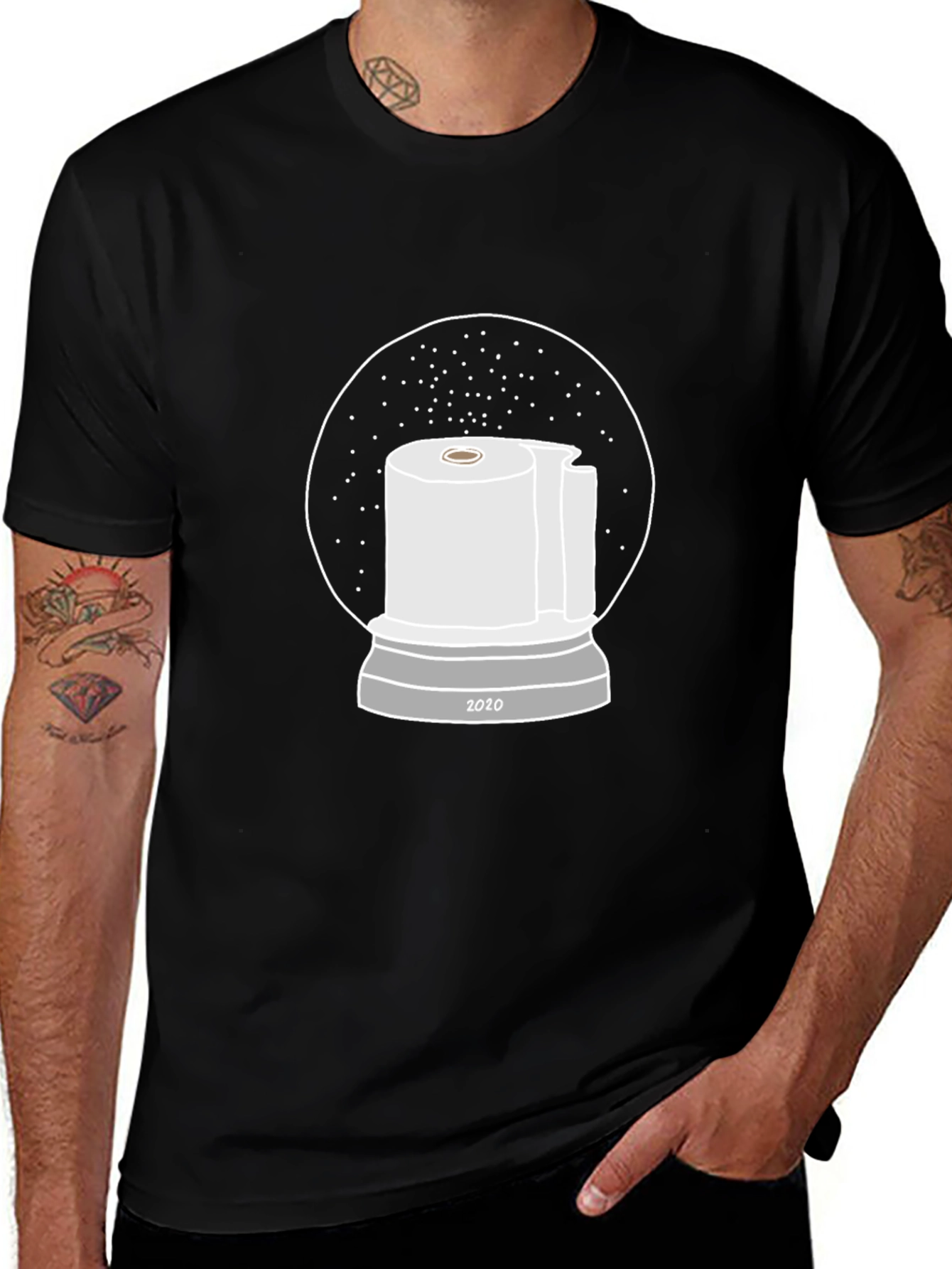 Novelty 2020 TP Snow Globe Graphic Tee