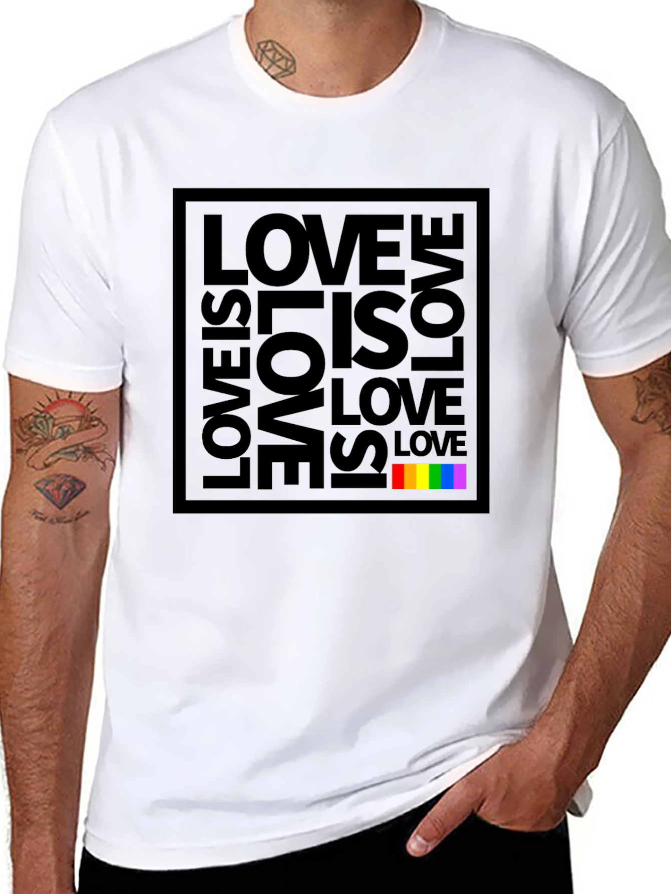 Love is Love Graphic Tee - Pride Shirt
