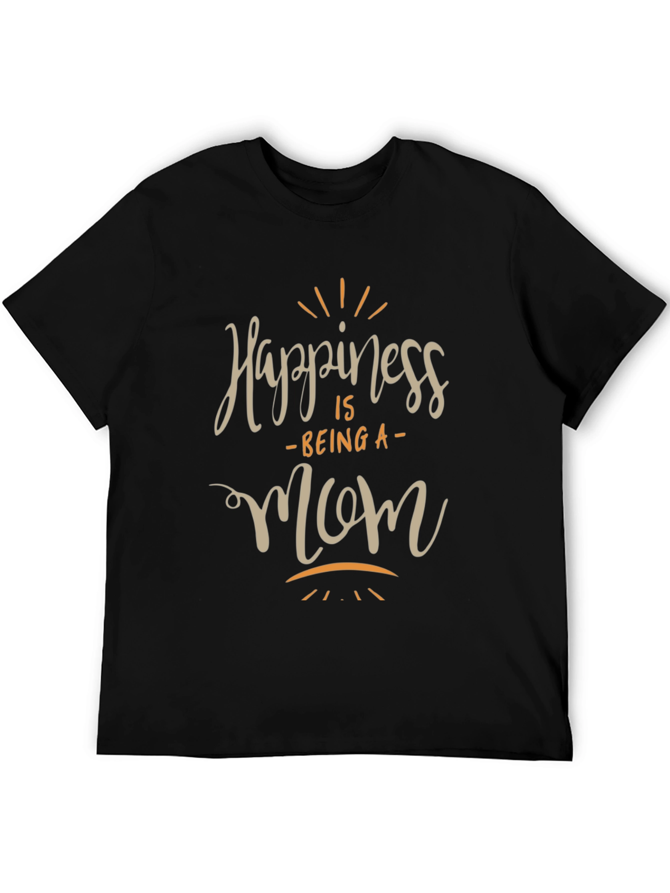 Happiness is Being A Mom Graphic T-Shirt