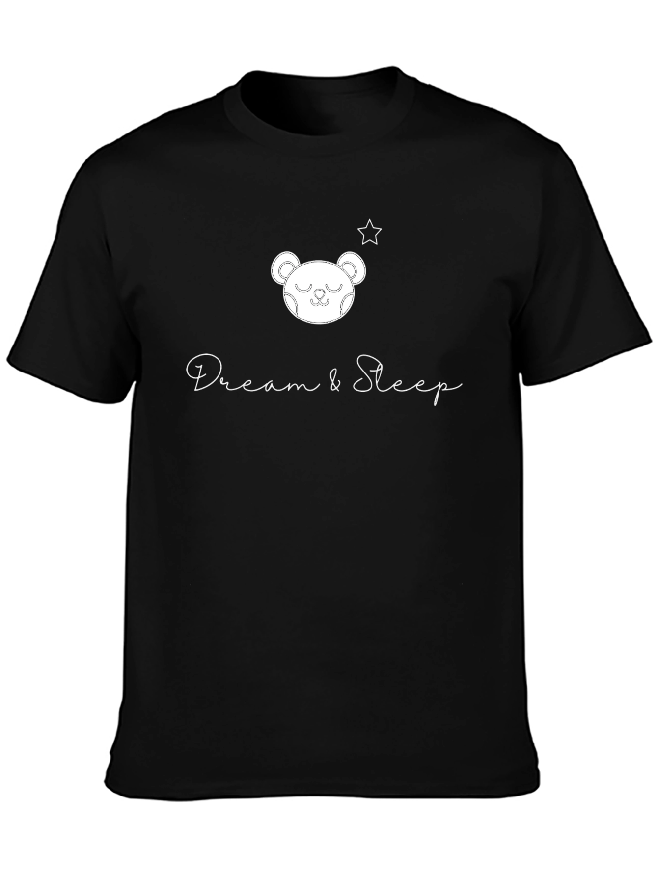 Dream & Sleep Bear T-Shirt - Soft & Stylish