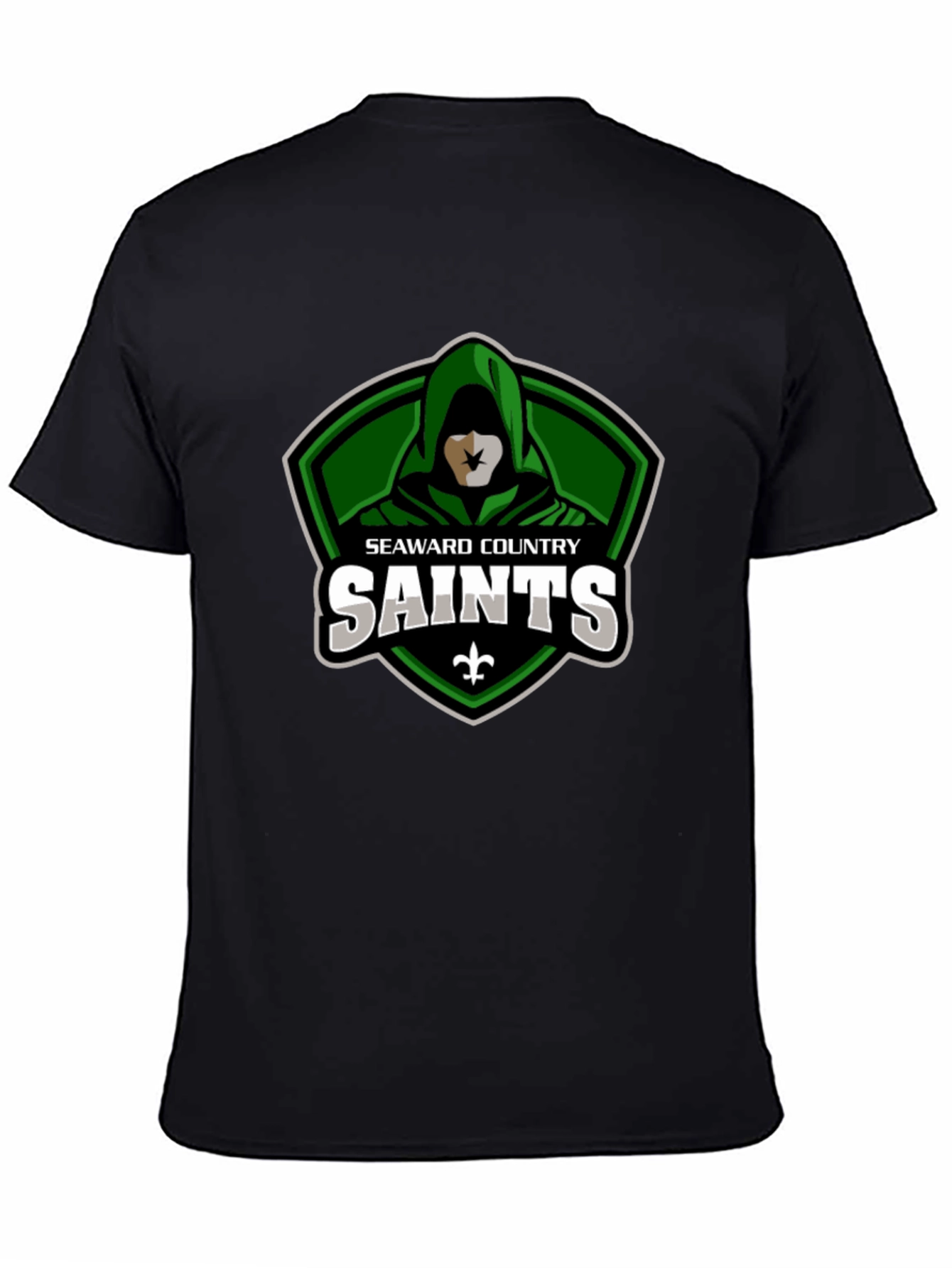 Seaward Country Saints T-Shirt - Black