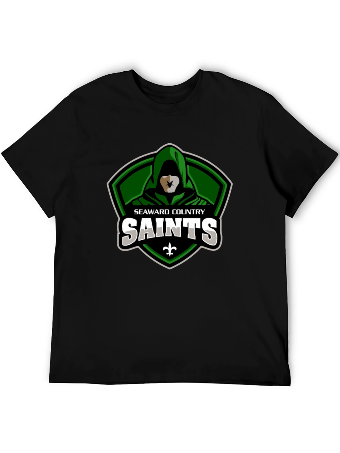 Seaward Country Saints T-Shirt - Black