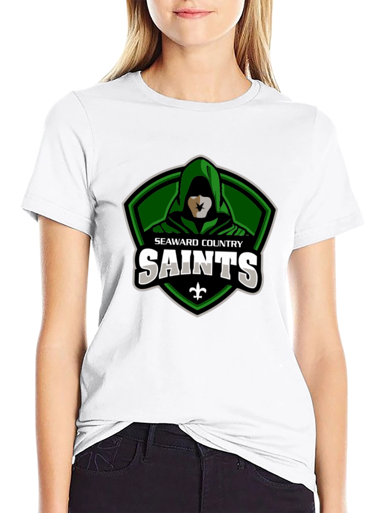 Seaward Country Saints T-Shirt - Black