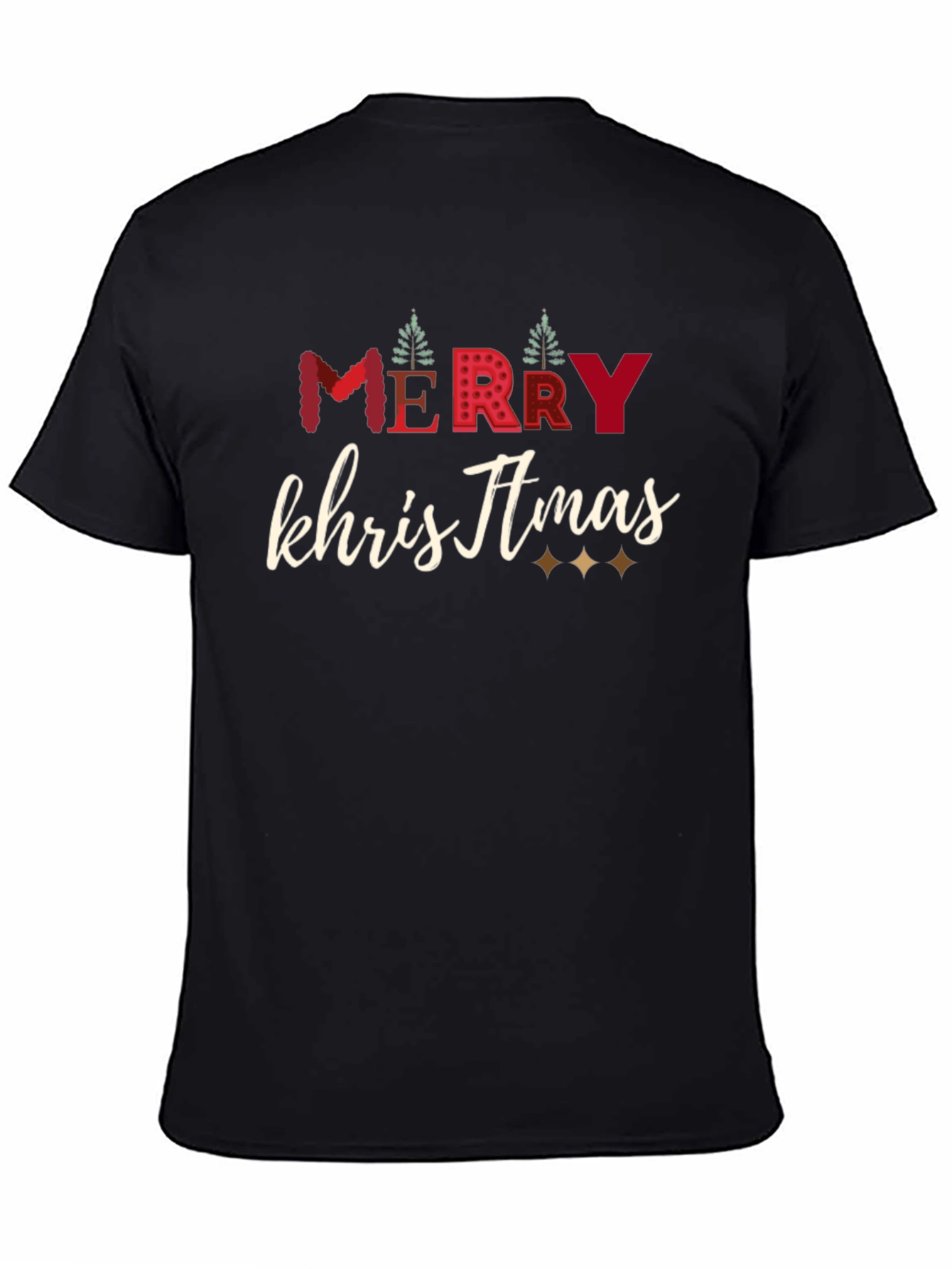 Merry Christmas Graphic Tee - Holiday Cheer