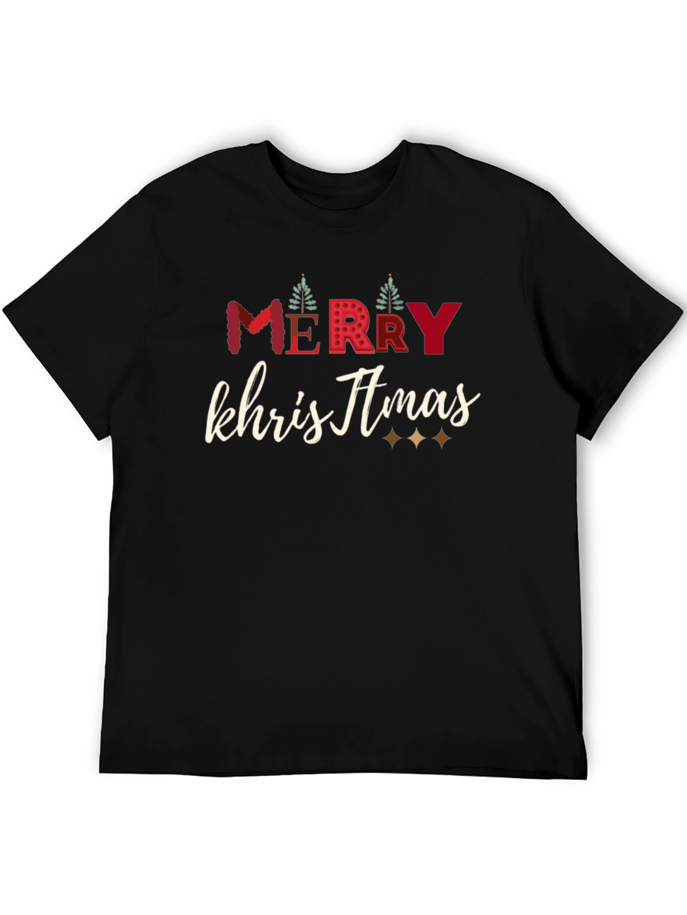 Merry Christmas Graphic Tee - Holiday Cheer